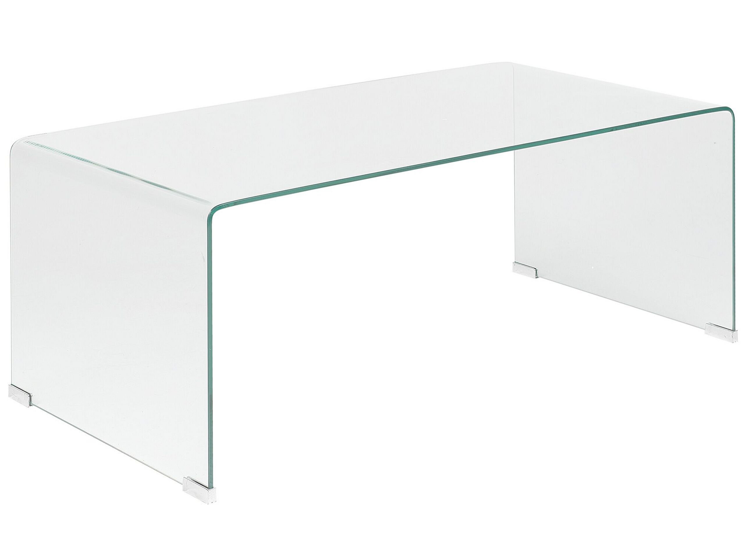Glass Coffee Table Transparent KENDALL