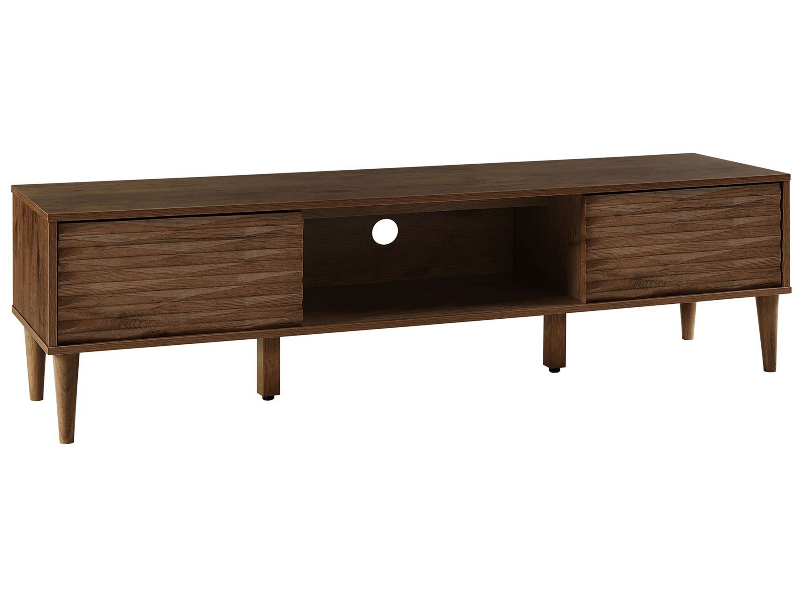 TV Stand Dark Wood KAYAN