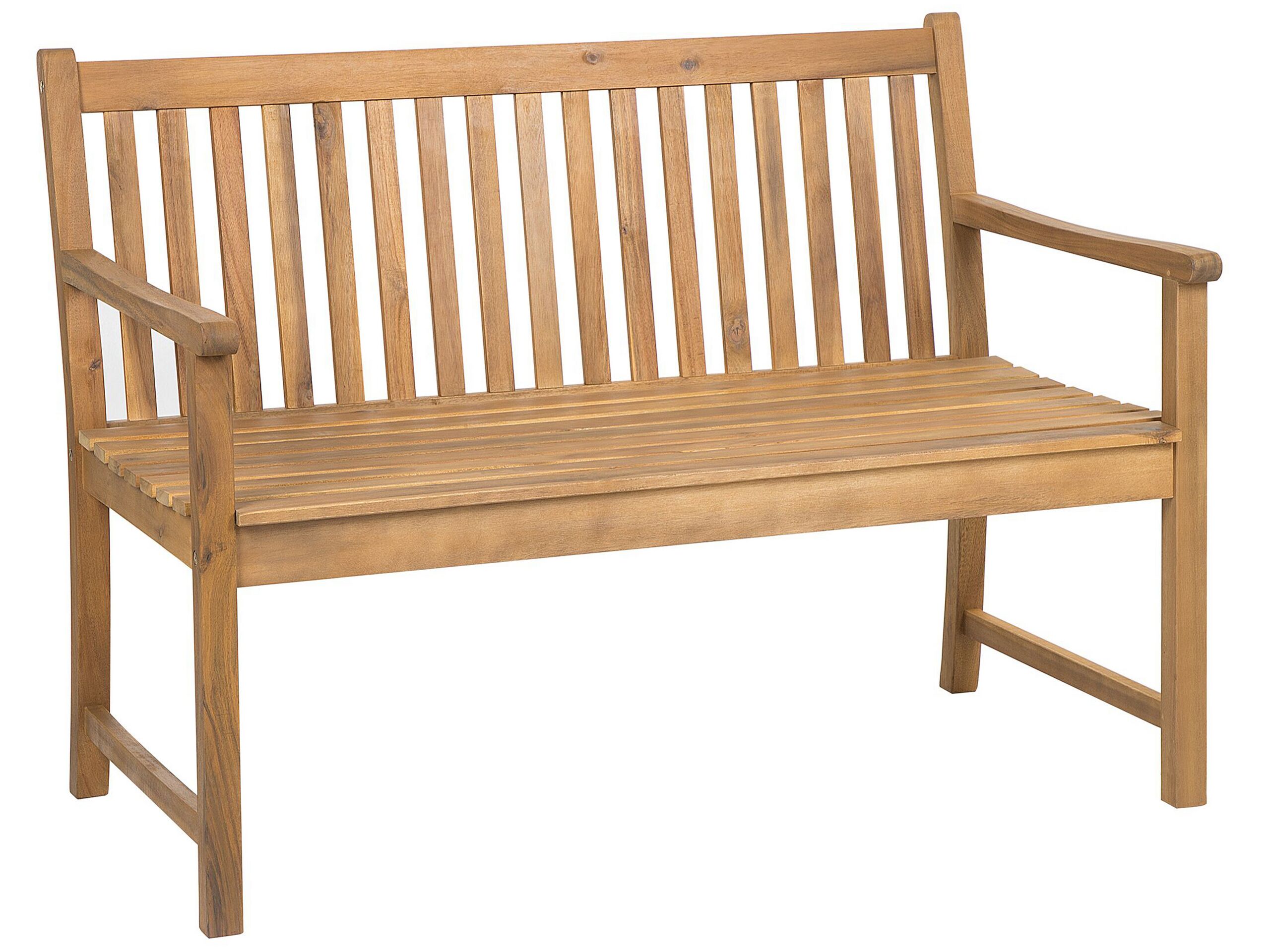Acacia Wood Garden Bench 120 cm VIVARA