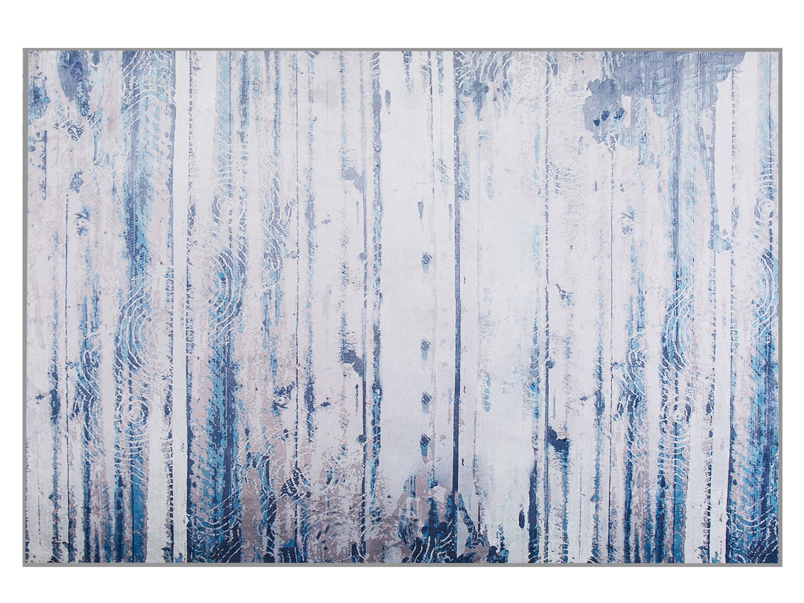 Area Rug 140x200cm Grey and Beige