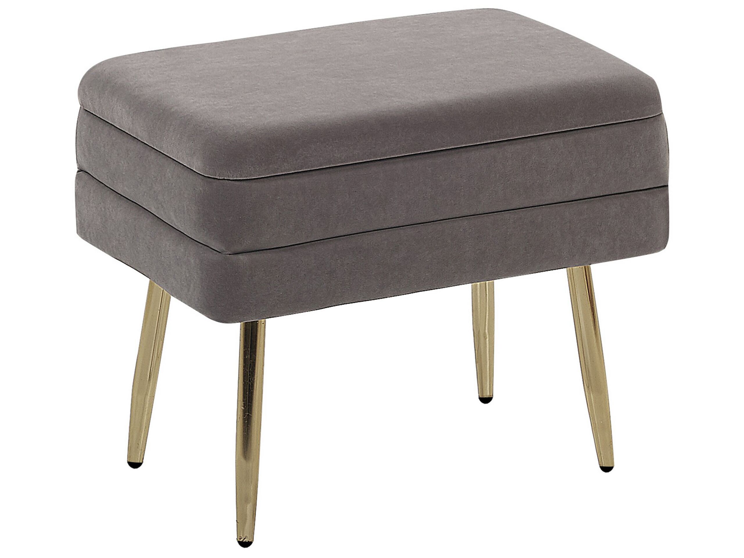 Bedroom Storage Bench Grey ODESSA