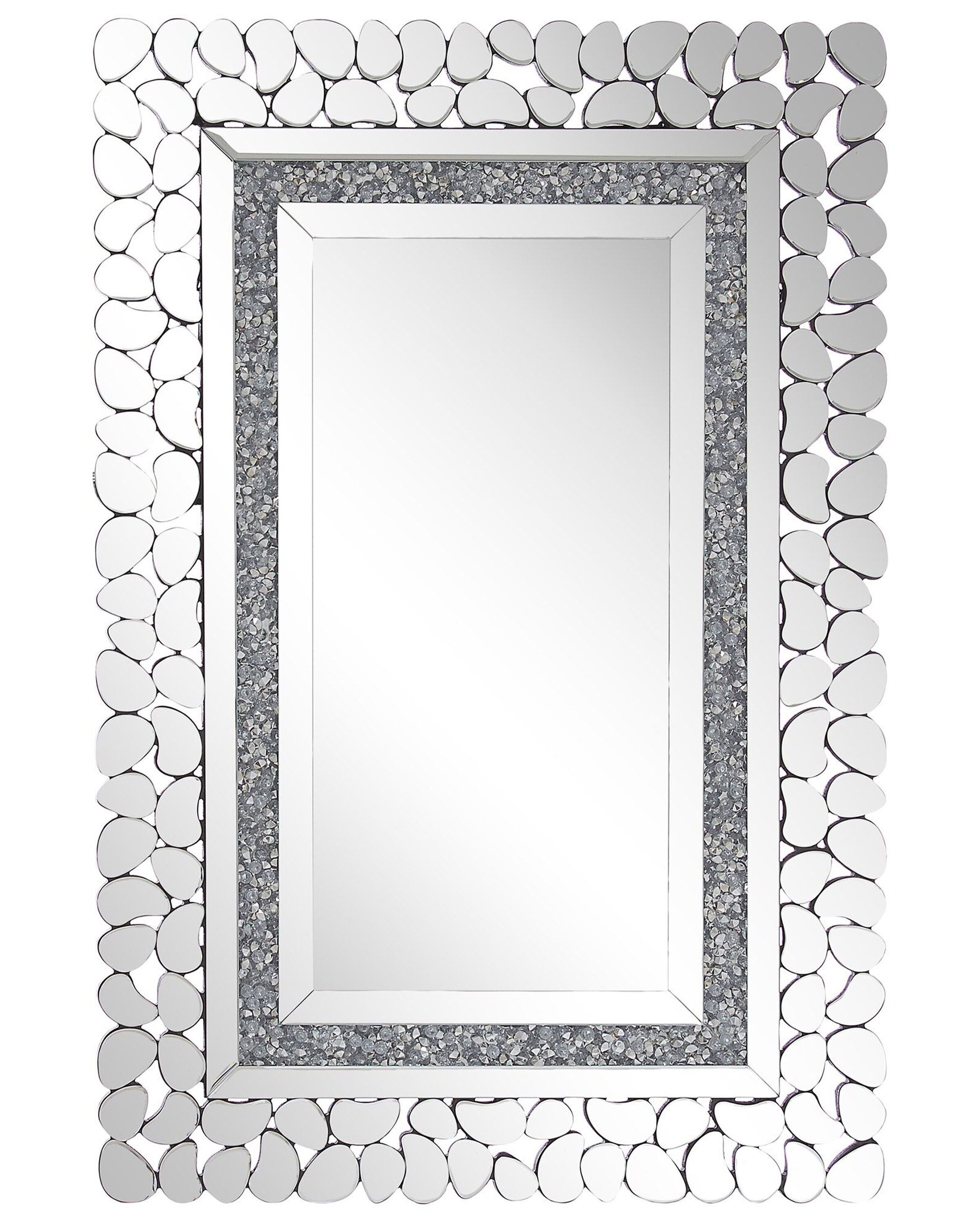 Wall Mirror 60x90cm Silver