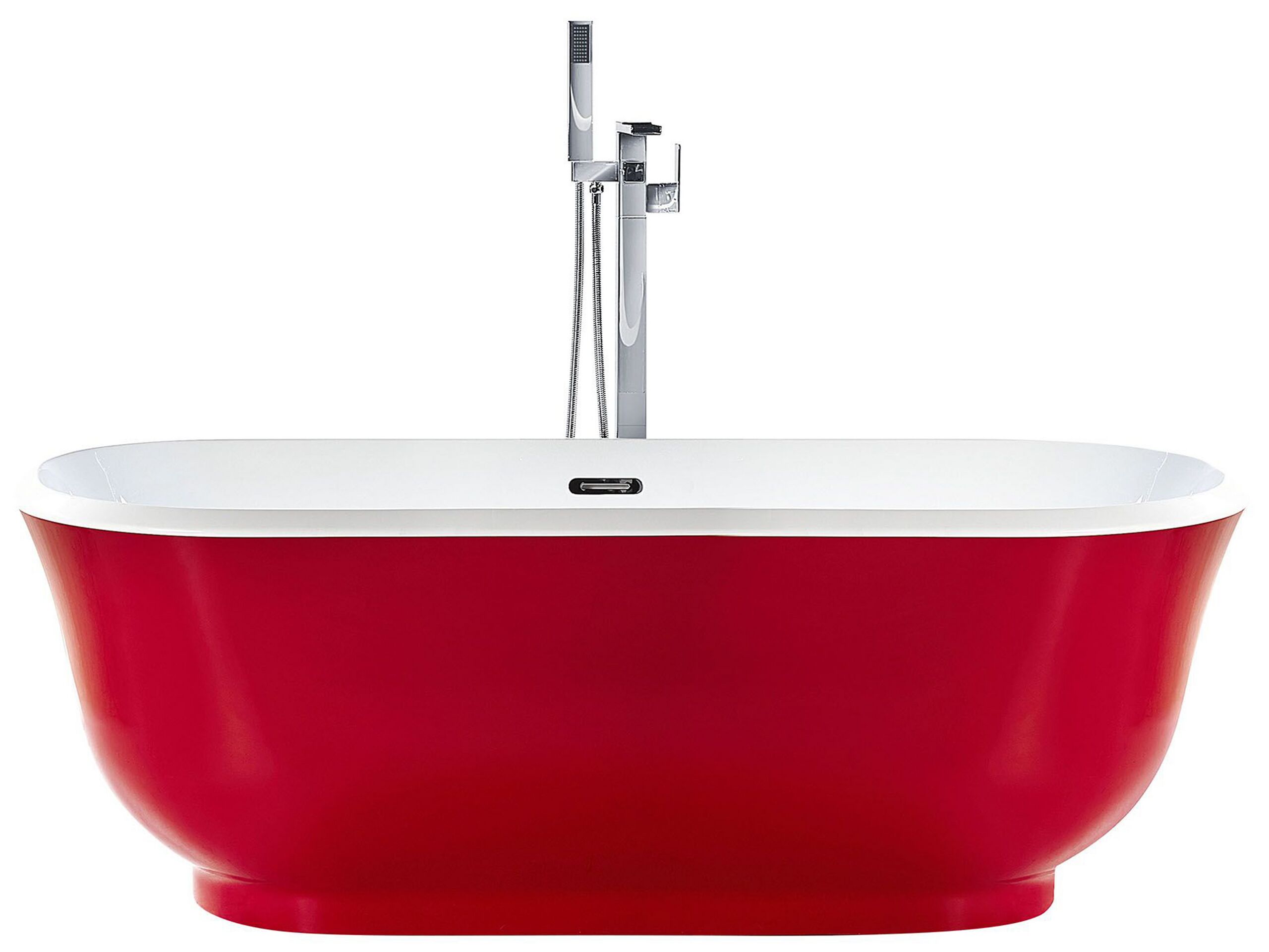 Freestanding Bath 1700 x 770 mm Red TESORO