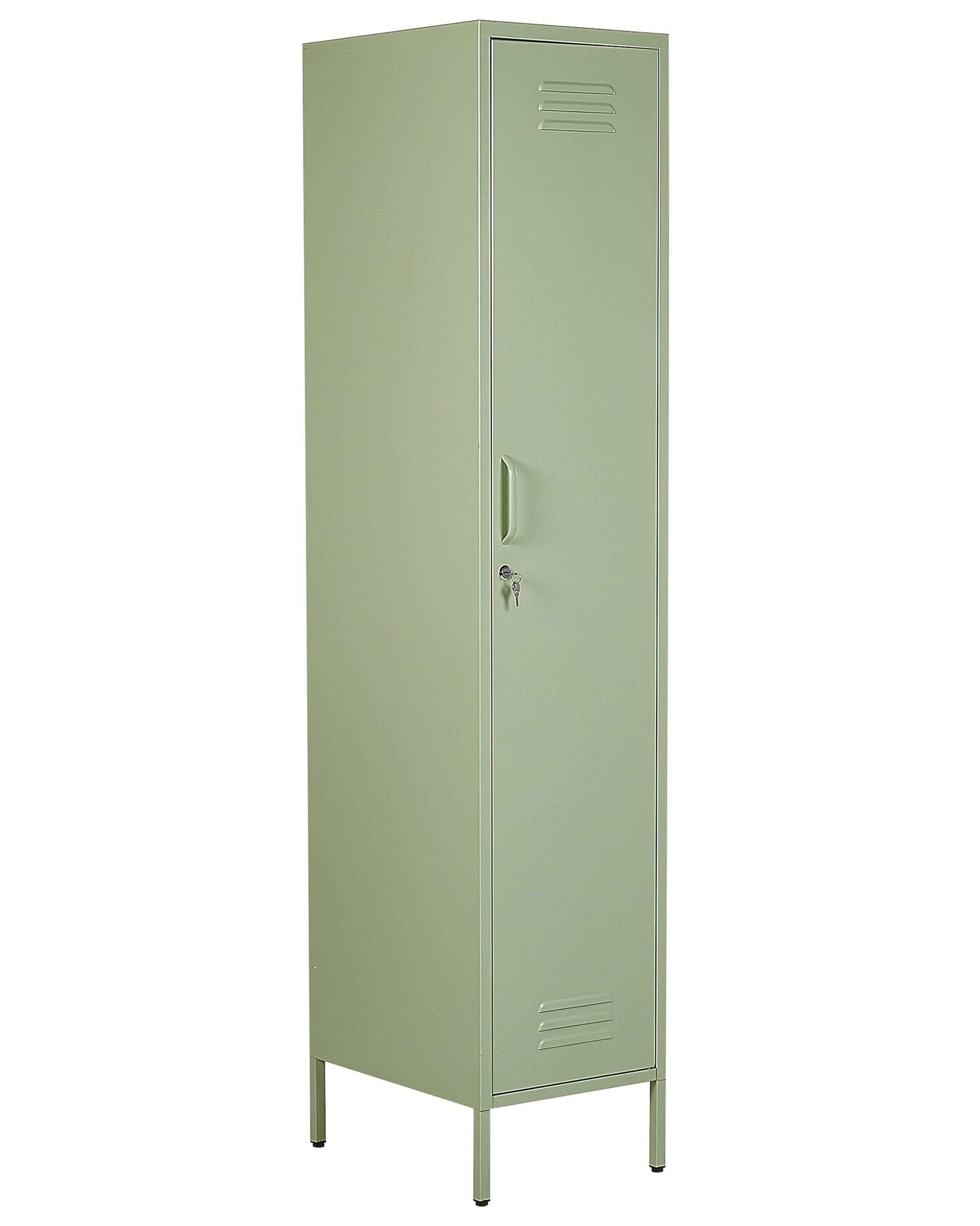 Metal Storage Cabinet Green FROME
