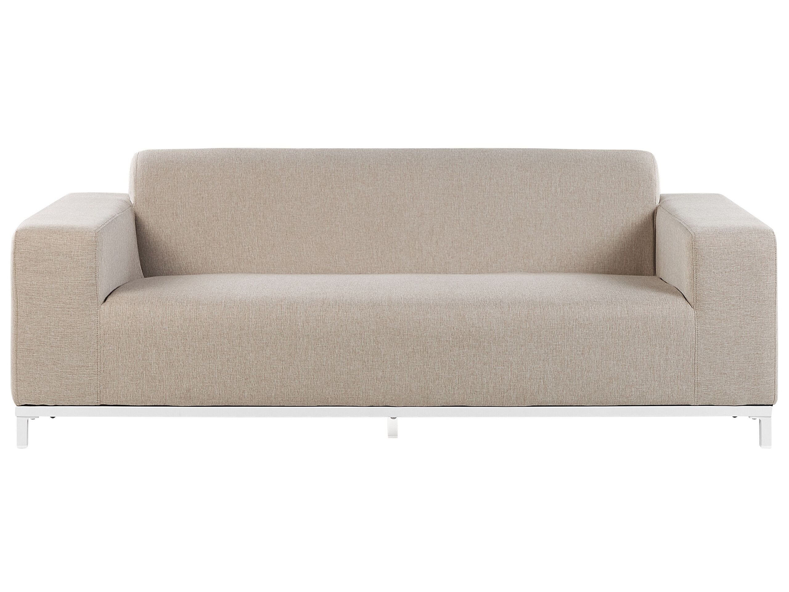 Garden Sofa Beige with White ROVIGO