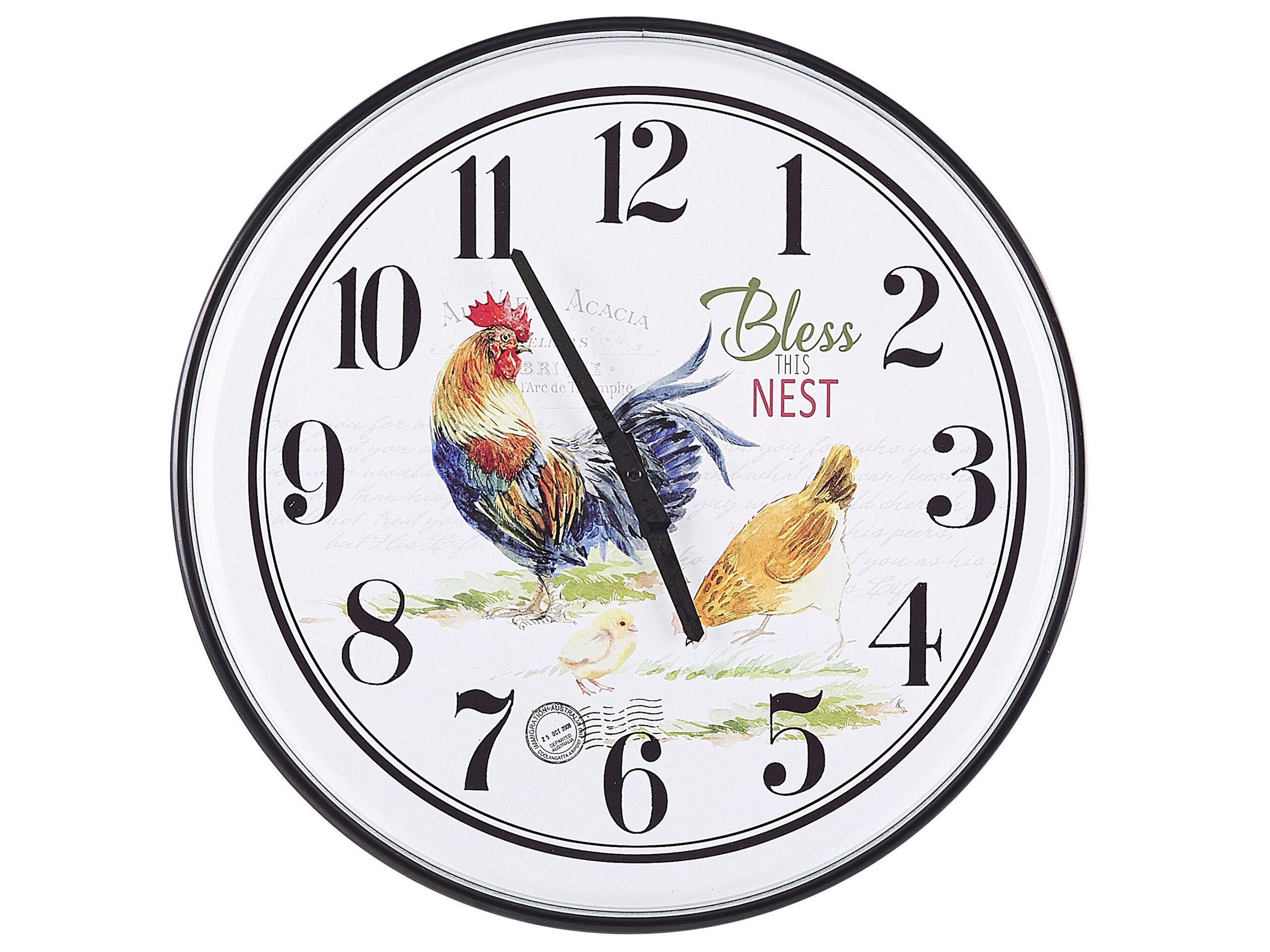 Iron Wall Clock Ã ̧ 48 cm Multicolour HORW