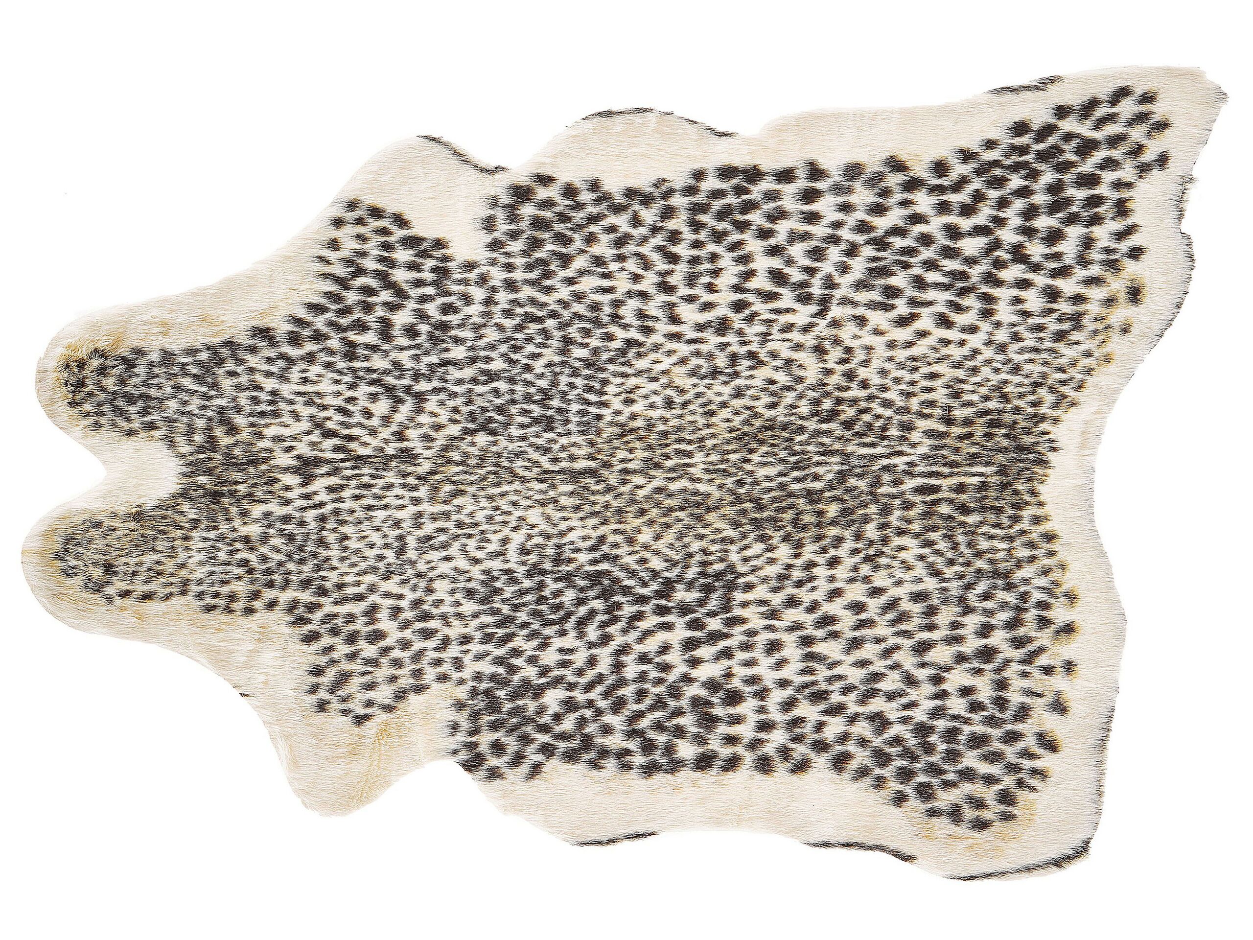 Cheetah Print Rug Brown NAMBUNG