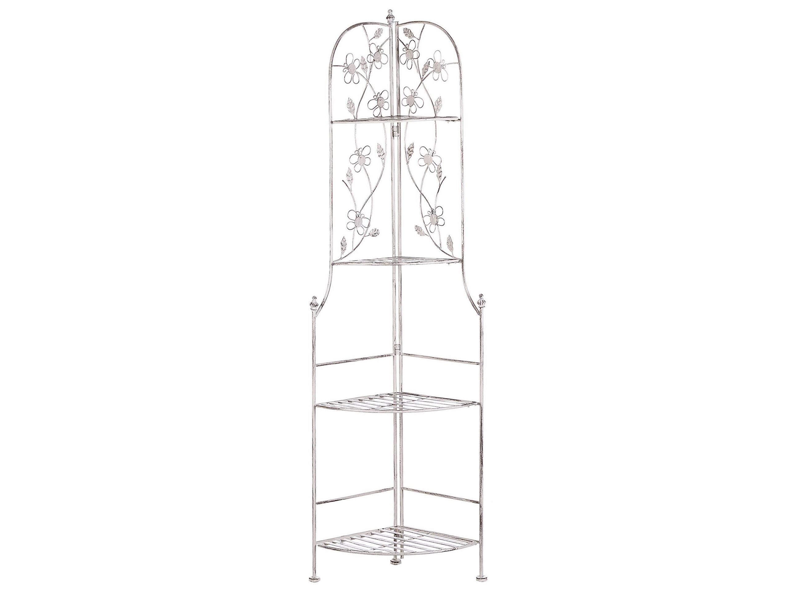 Corner Ladder Shelf White BIELLA