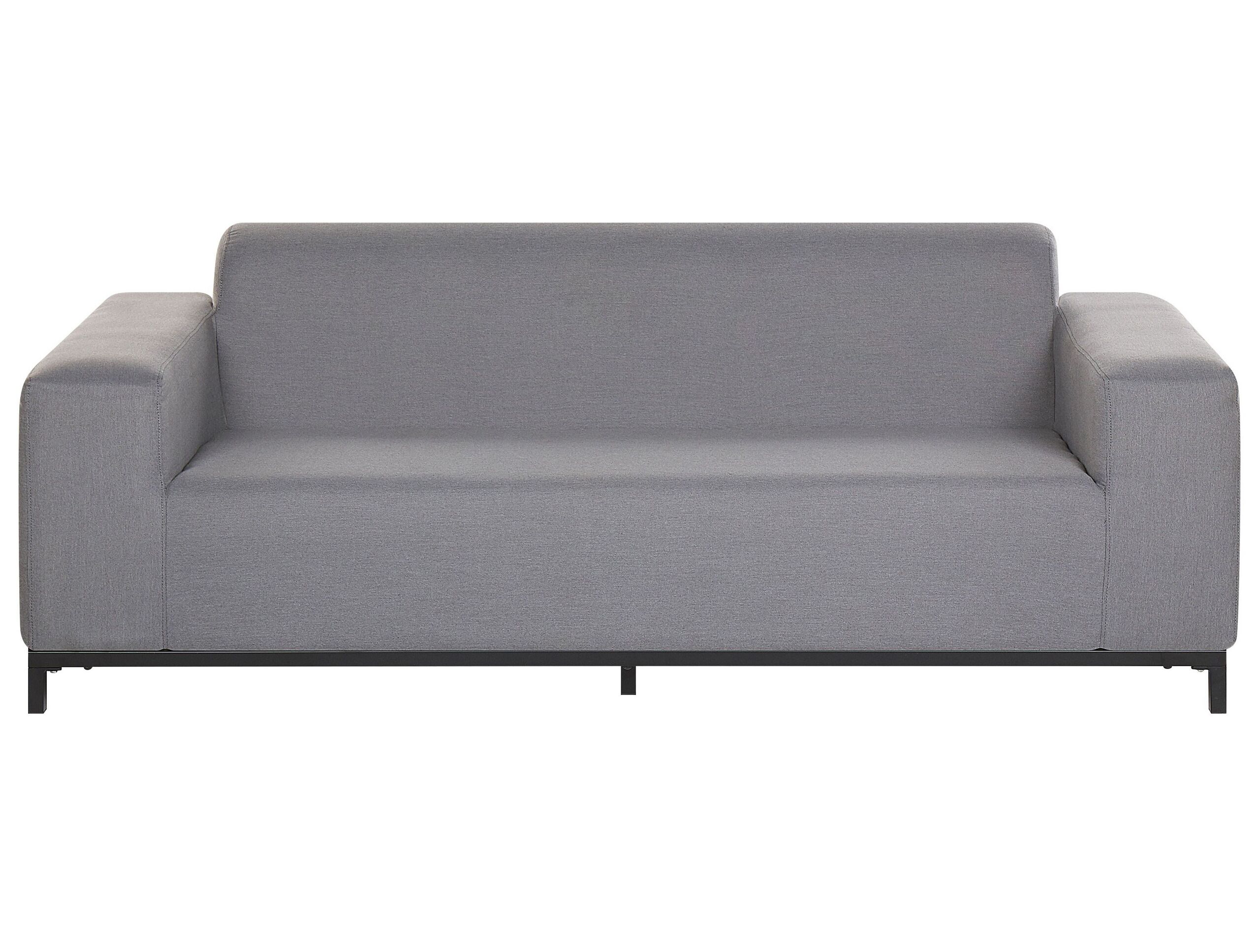 Garden Sofa Grey with Black ROVIGO