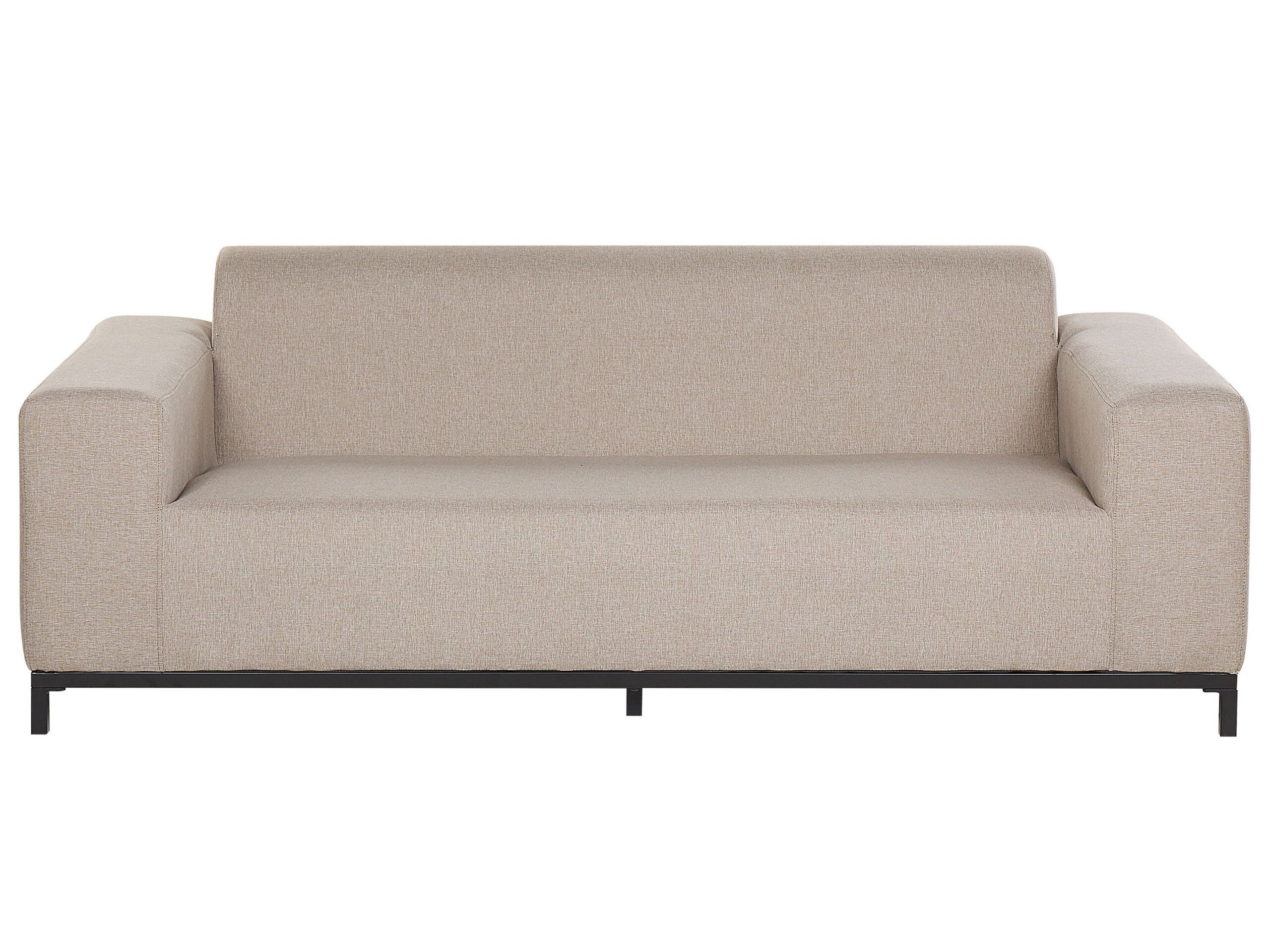 Garden Sofa Beige with Black ROVIGO