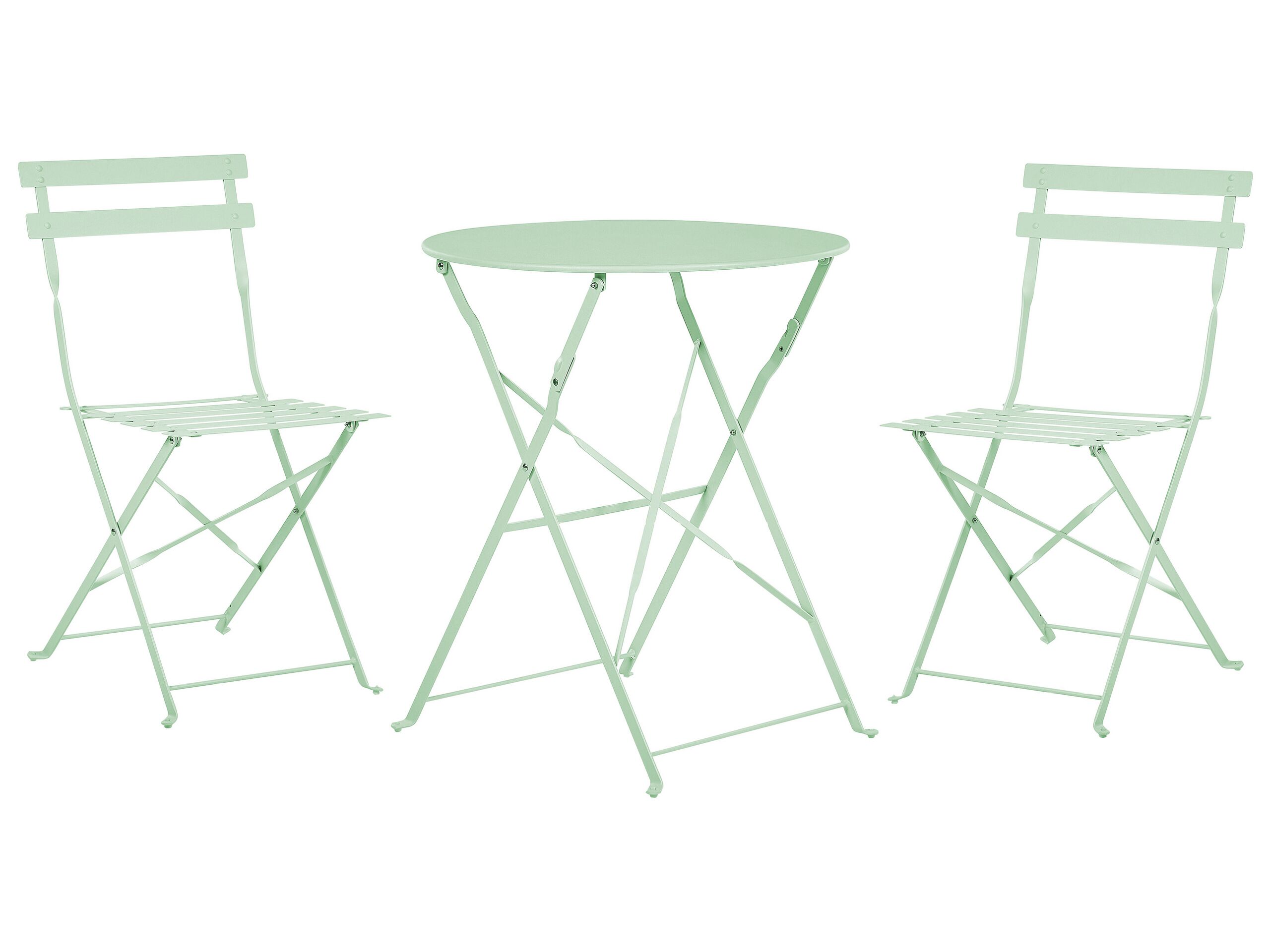 Steel Garden Bistro Set Mint Green FIORI