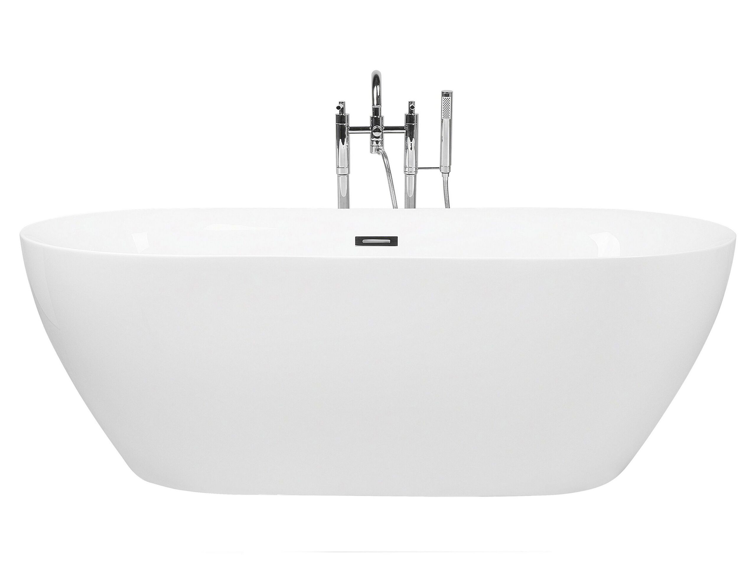 Freestanding Bath 1600 x 750 mm White CARRERA