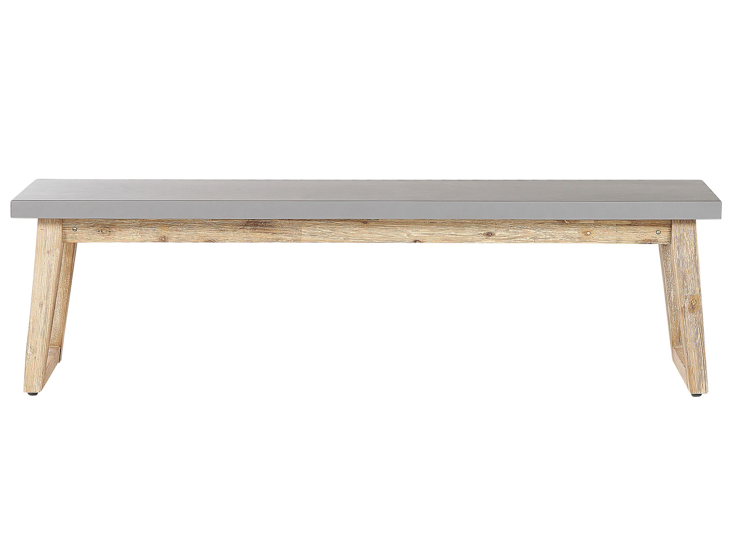 Concrete Outdoor Bench Grey 160 cm ORIA