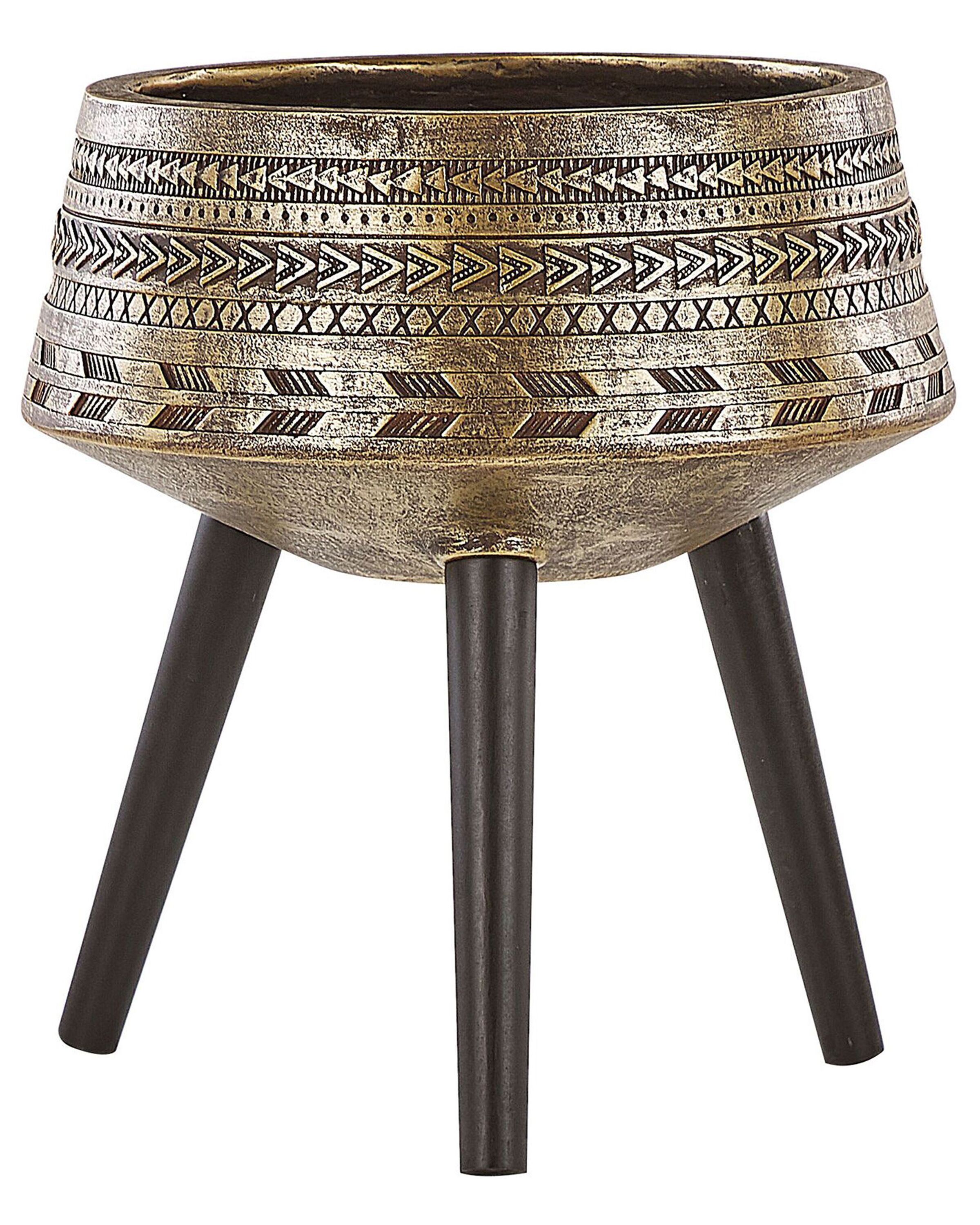 Plant Pot Stand 50 x 50 x 51 cm Gold VARDIANI
