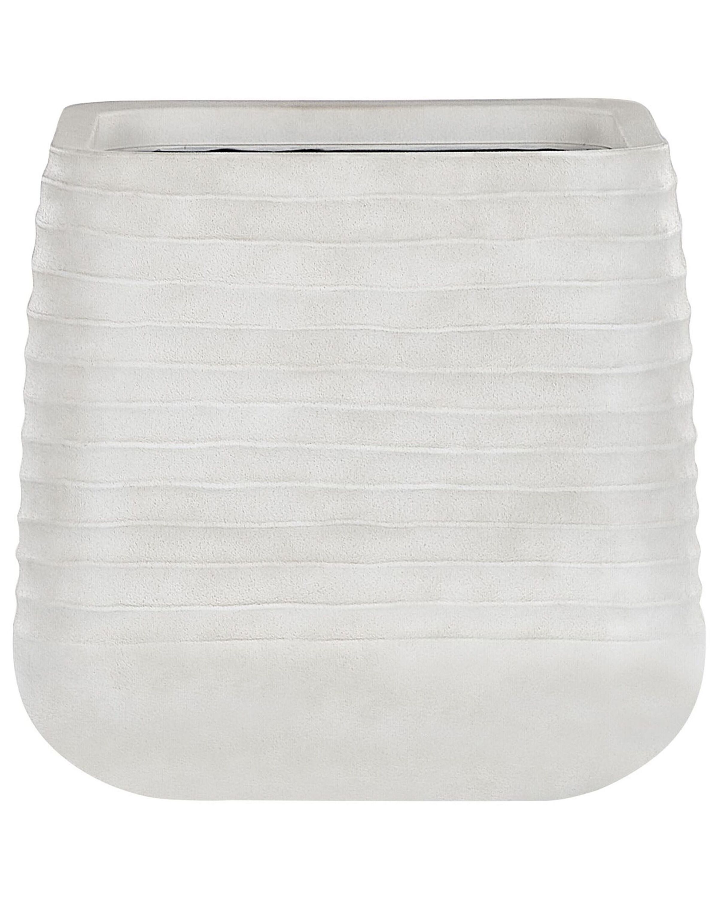Plant Pot 50 x 50 x 49 cm White PARIKIA