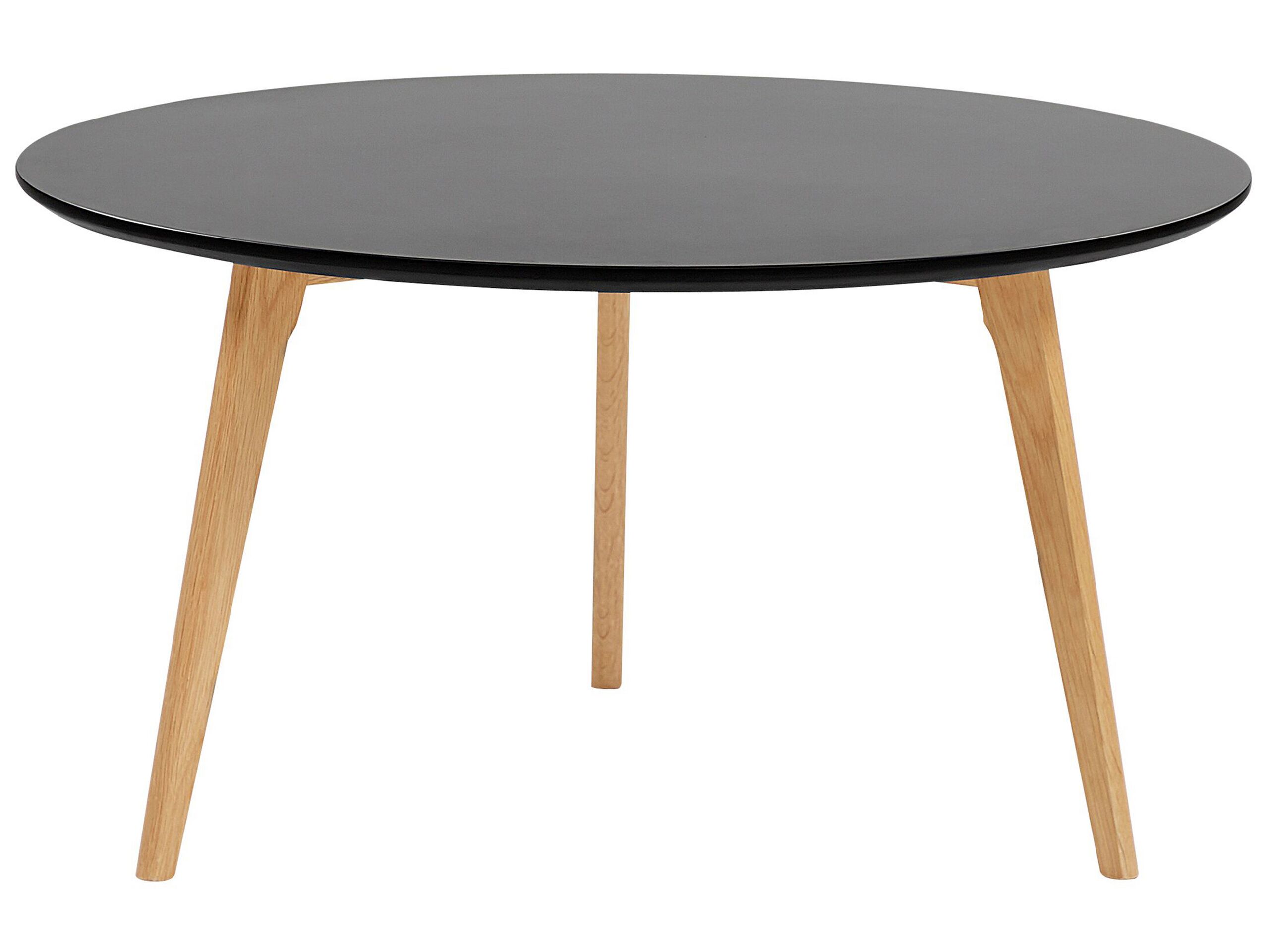 Tripod Coffee Table Black TENNESSEE