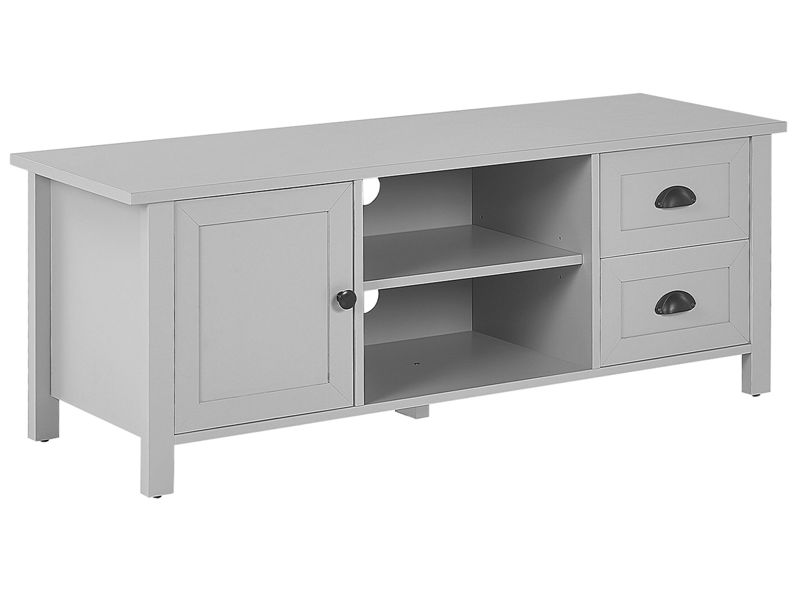 TV Stand Light Grey HONOLULU
