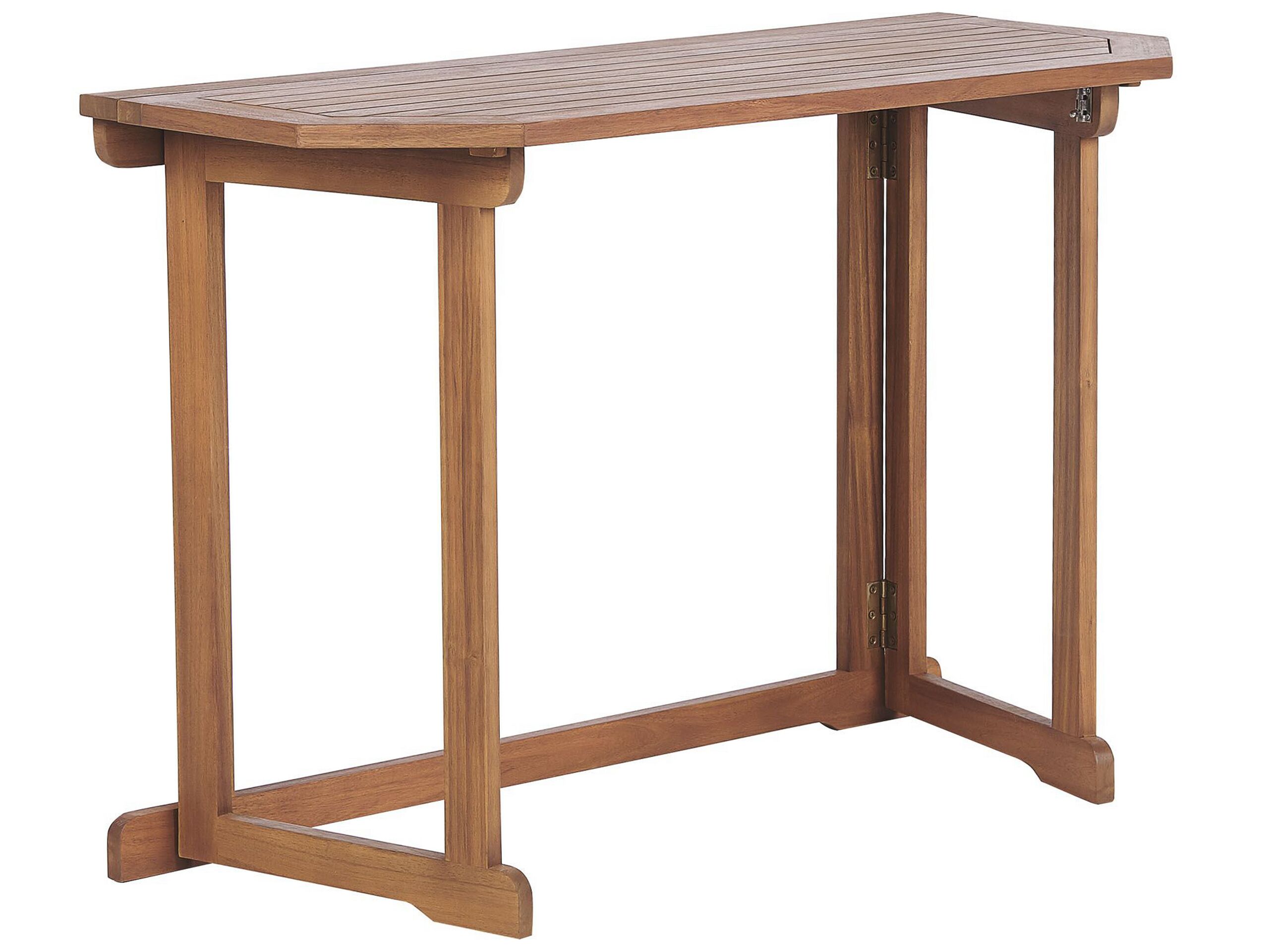 Acacia Wood Balcony Folding Table 110 x 47 cm TREIA