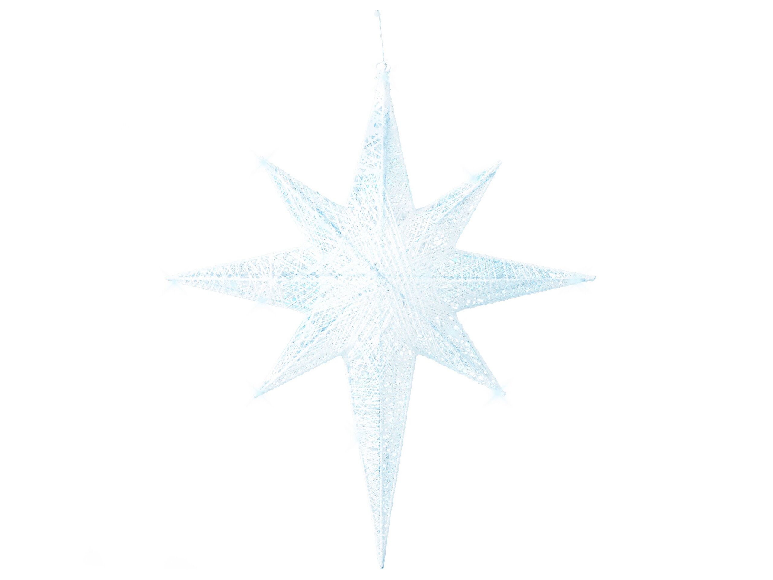 Outdoor LED Hanging Decor Star 67 cm White OSMA