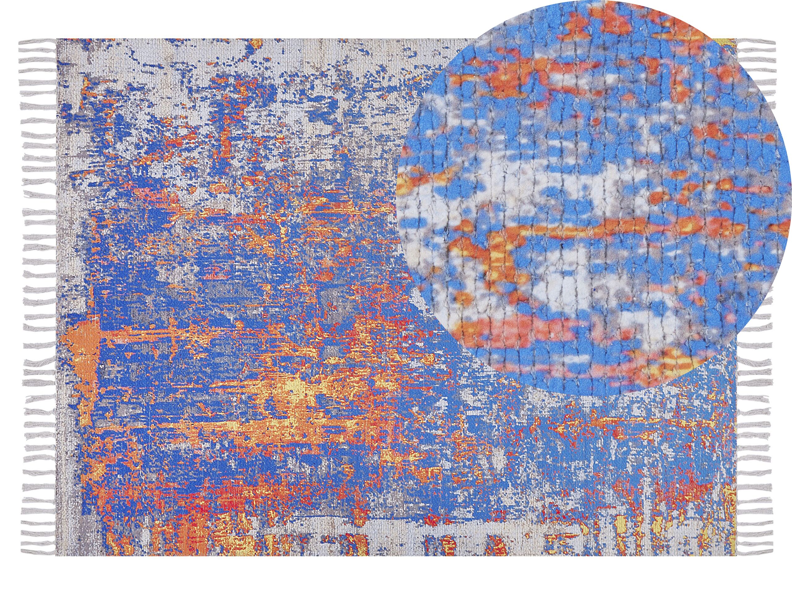 Area Rug 140x200cm Multicolour