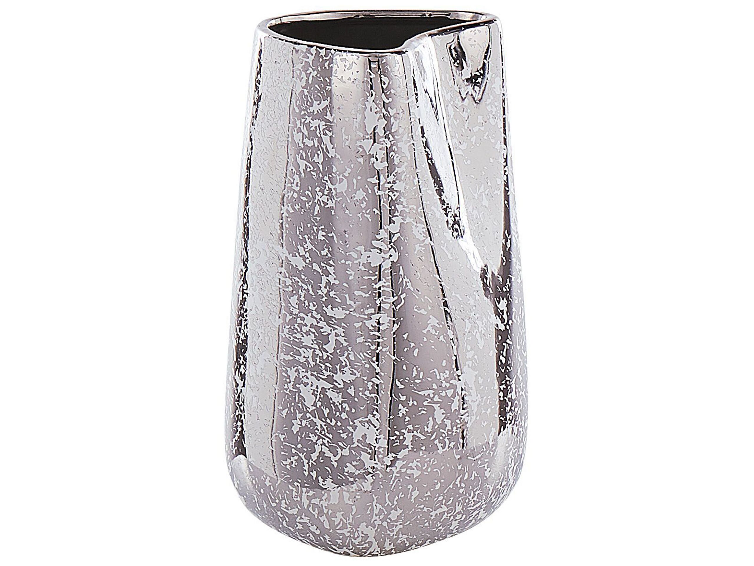 Stoneware Decorative Vase 27 Silver