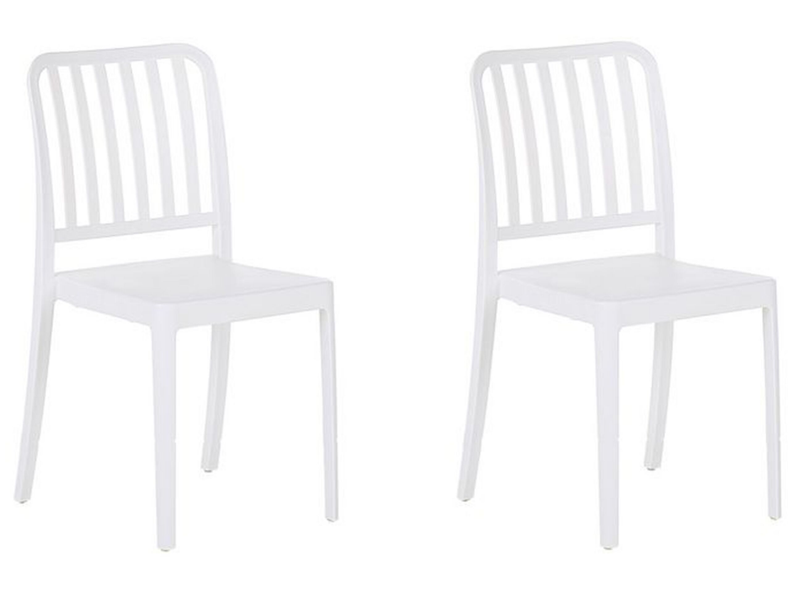 Set of 2 Garden Chair White SERSALE