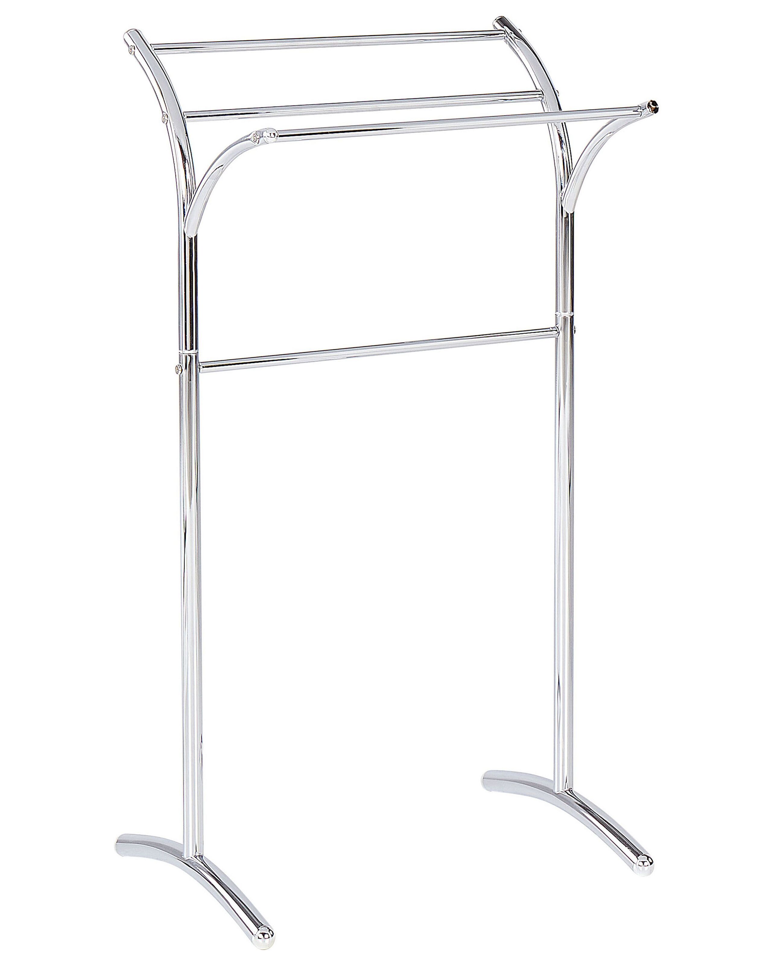 Towel Stand 51 x 91 cm Silver YOPAL