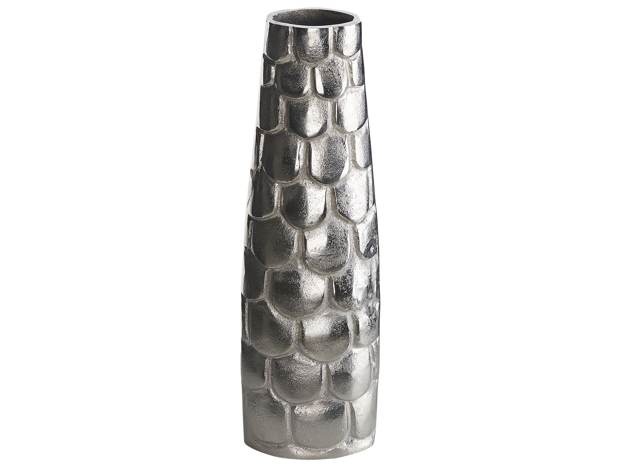 Aluminium Flower Vase 47 Silver SUKHOTHAI