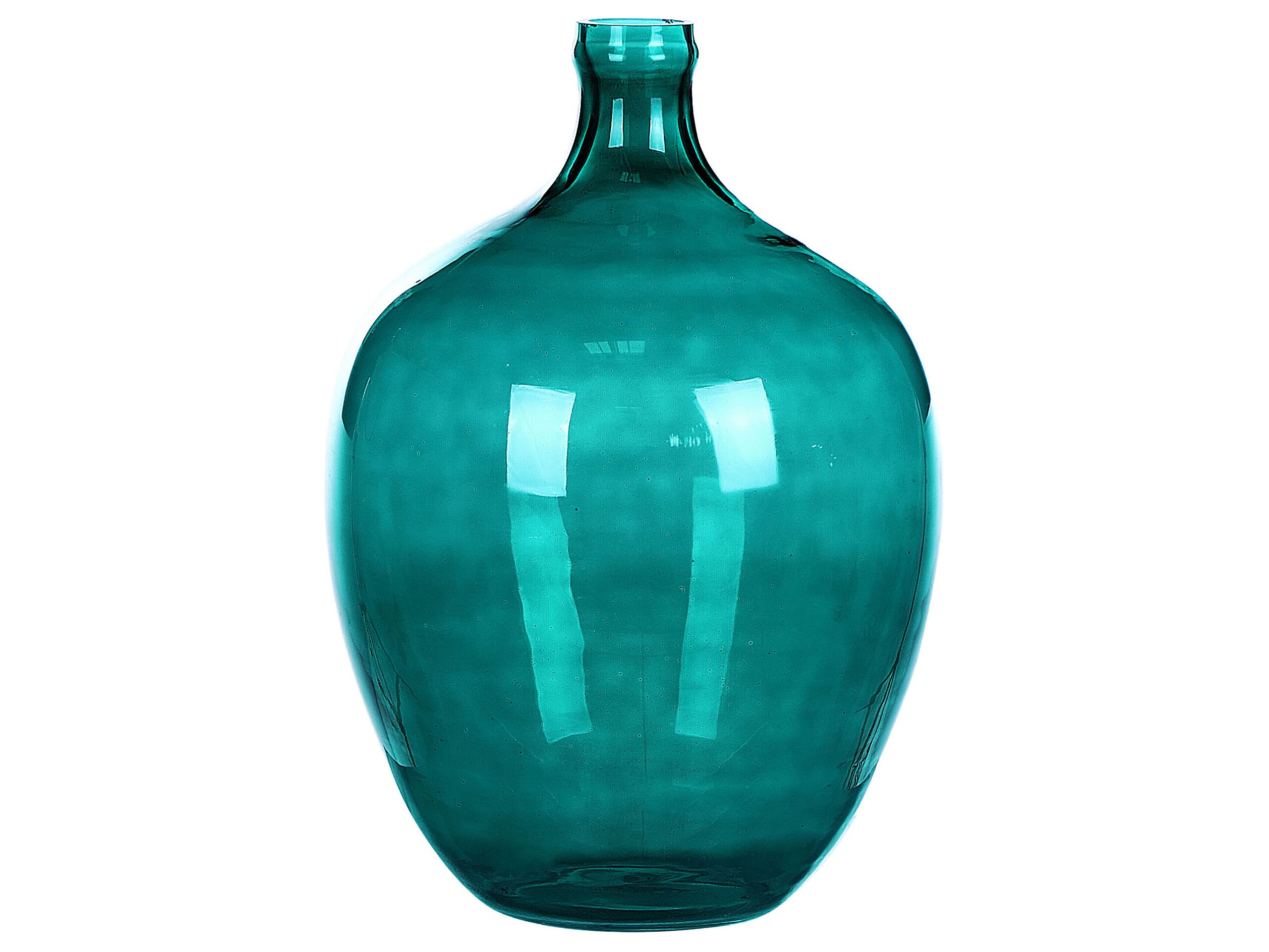 Glass Decorative Vase 39 Blue ROTI