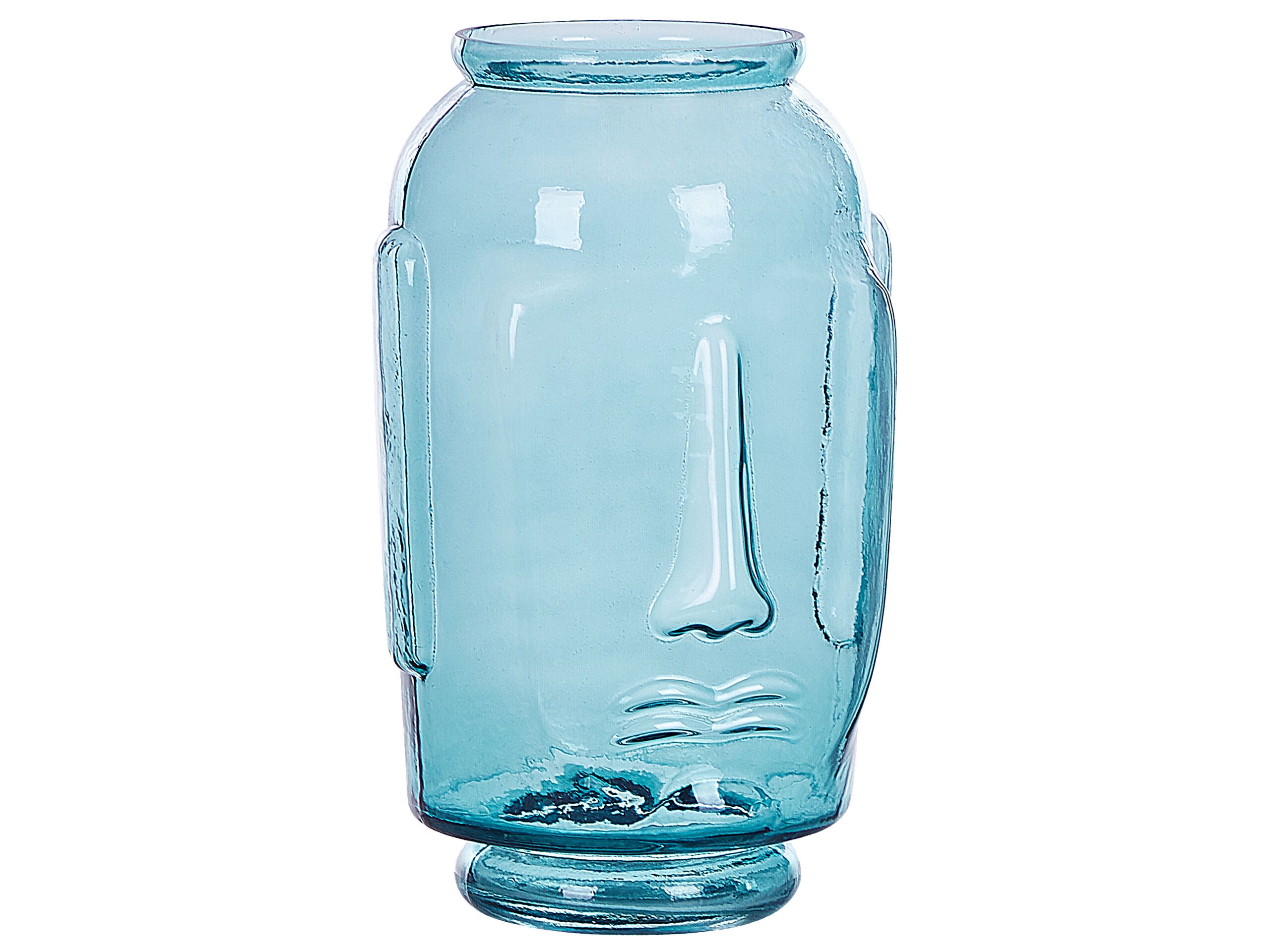 Glass Decorative Vase 31 Blue SAMBAR