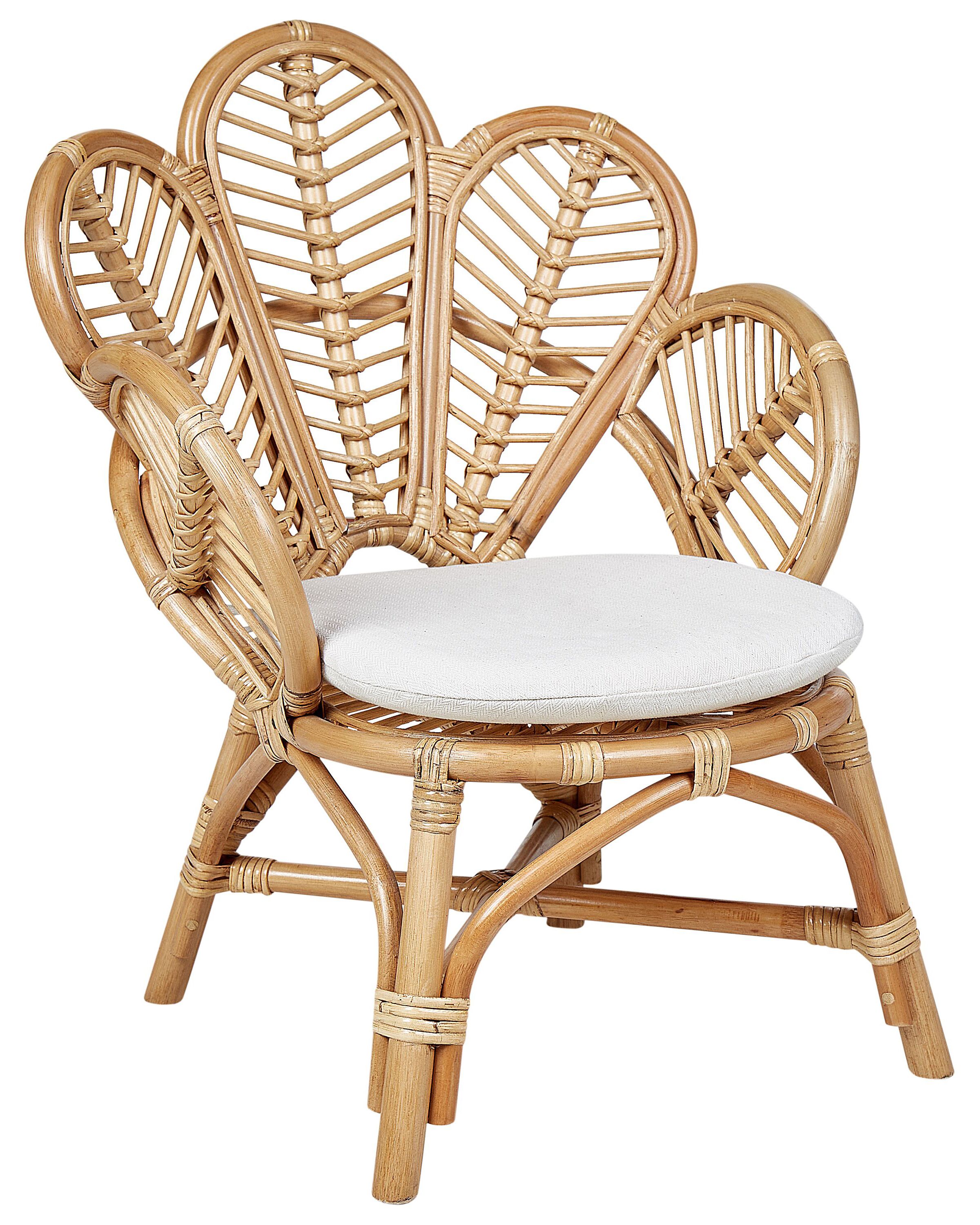 Rattan Peacock Kids Chair Natural FLORENTINE II