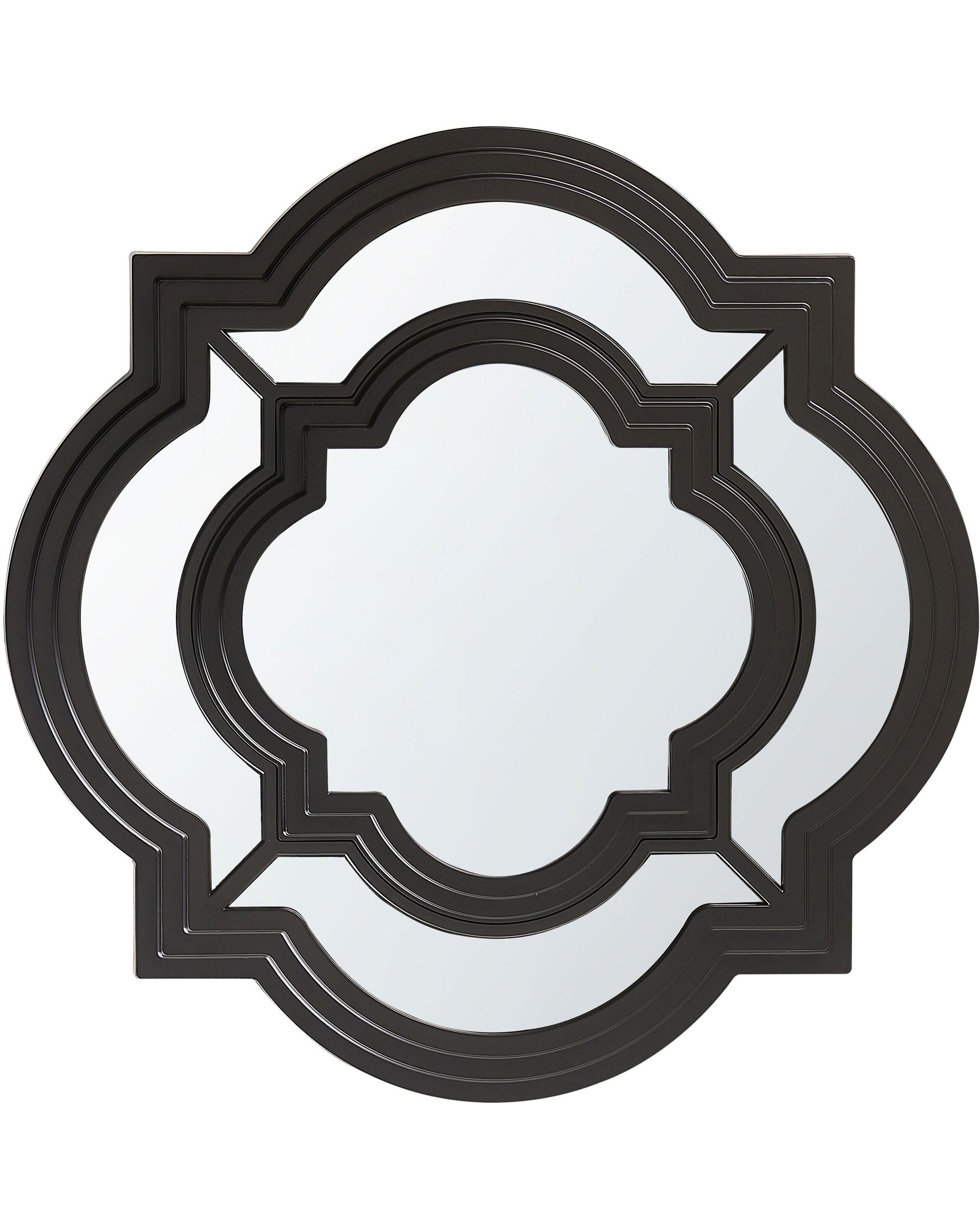 Wall Mirror 51cm Black