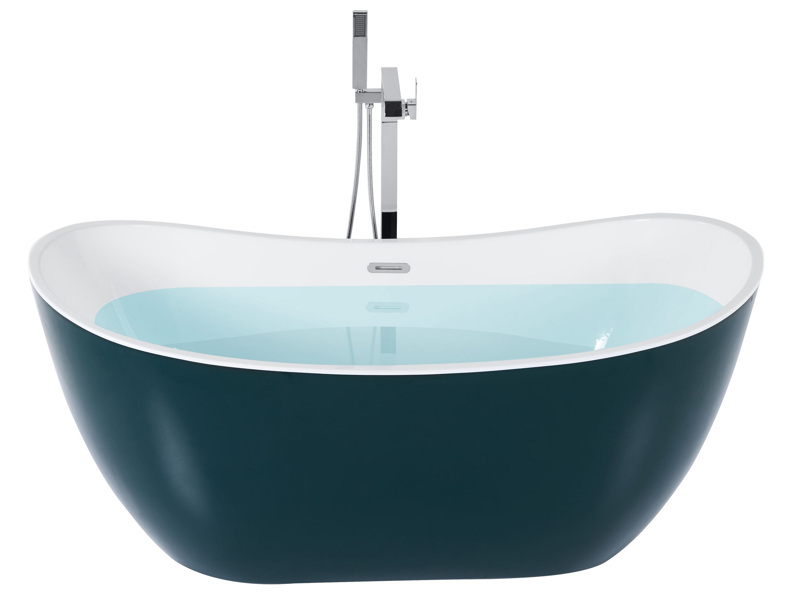 Freestanding Bath 1700 x 770 mm Green ANTIGUA