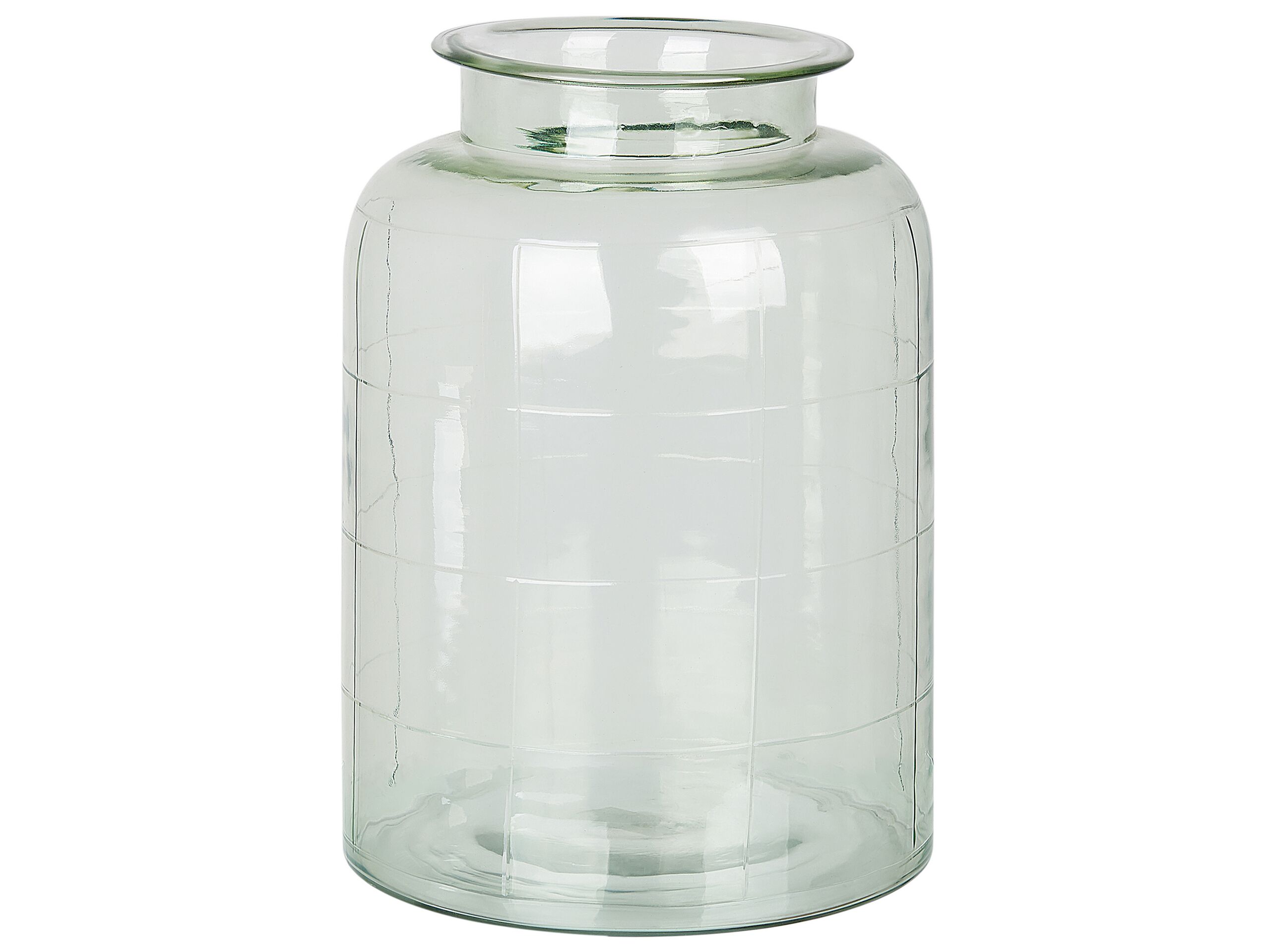 Glass Flower Vase 35 Green VINDALOO