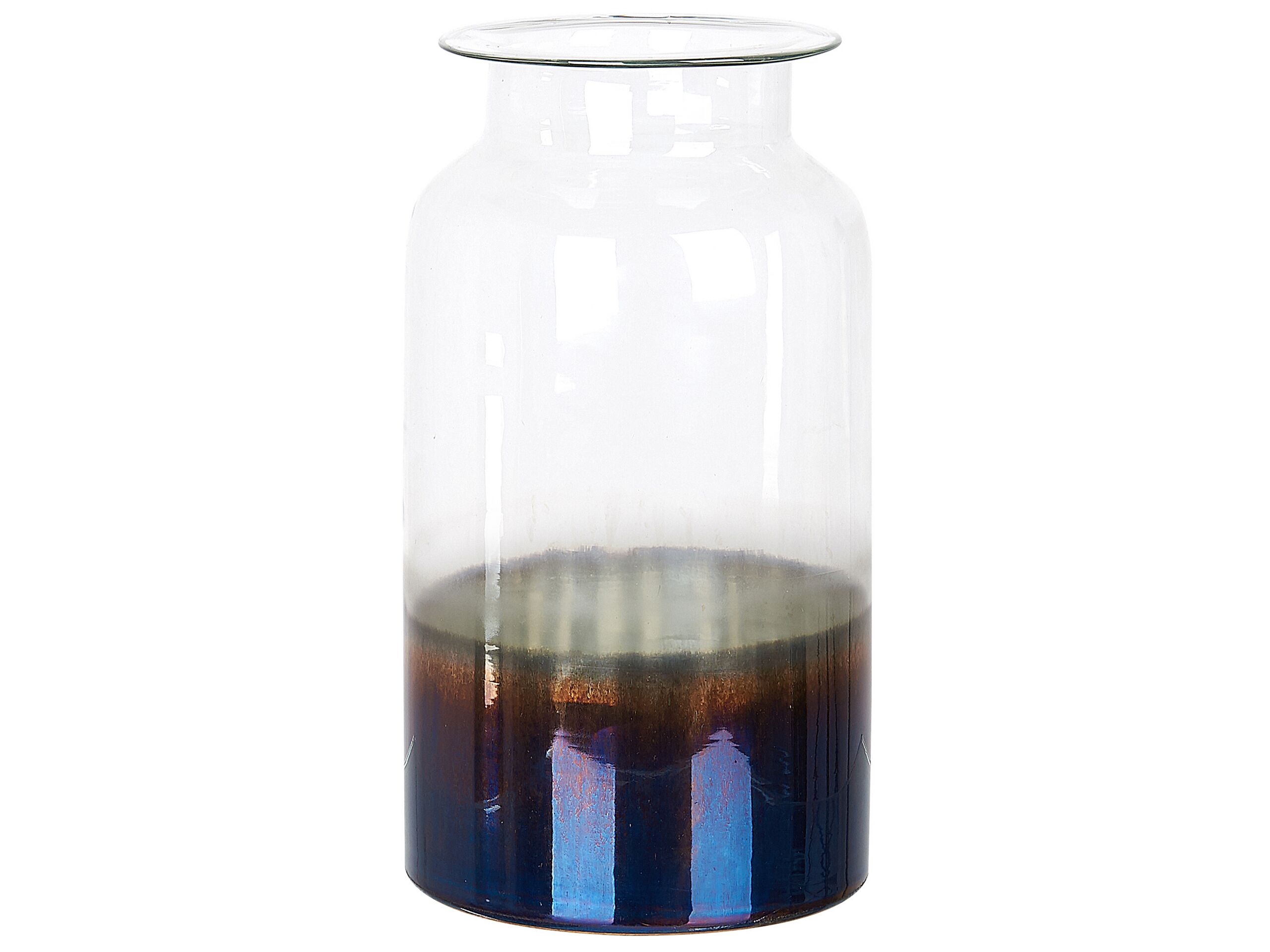 Glass Flower Vase 27 Multicolour BHATURE