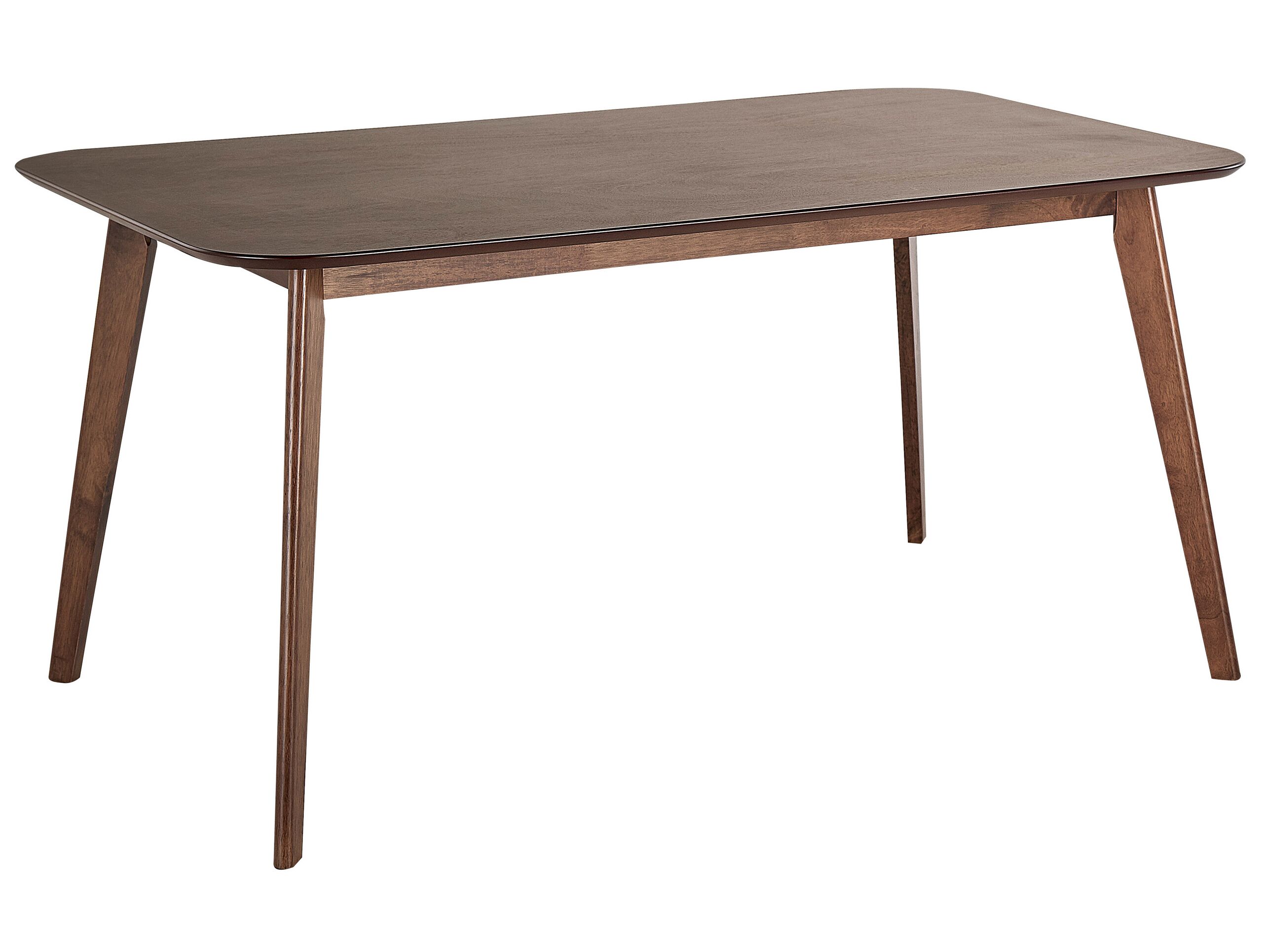 Dining Table 150 x 90 cm Dark Wood EPHRATA