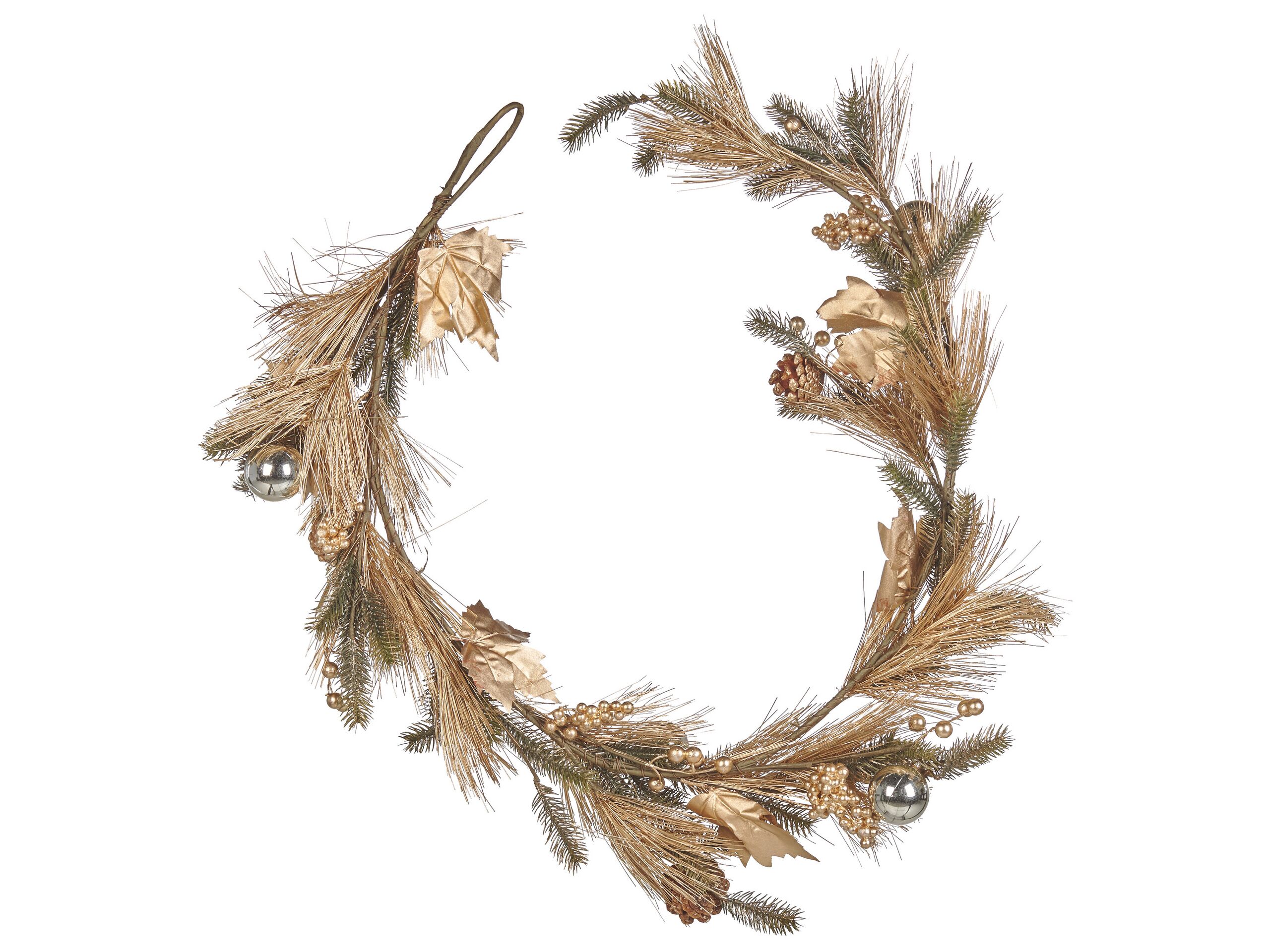 Christmas Garland 150cm Green and Gold