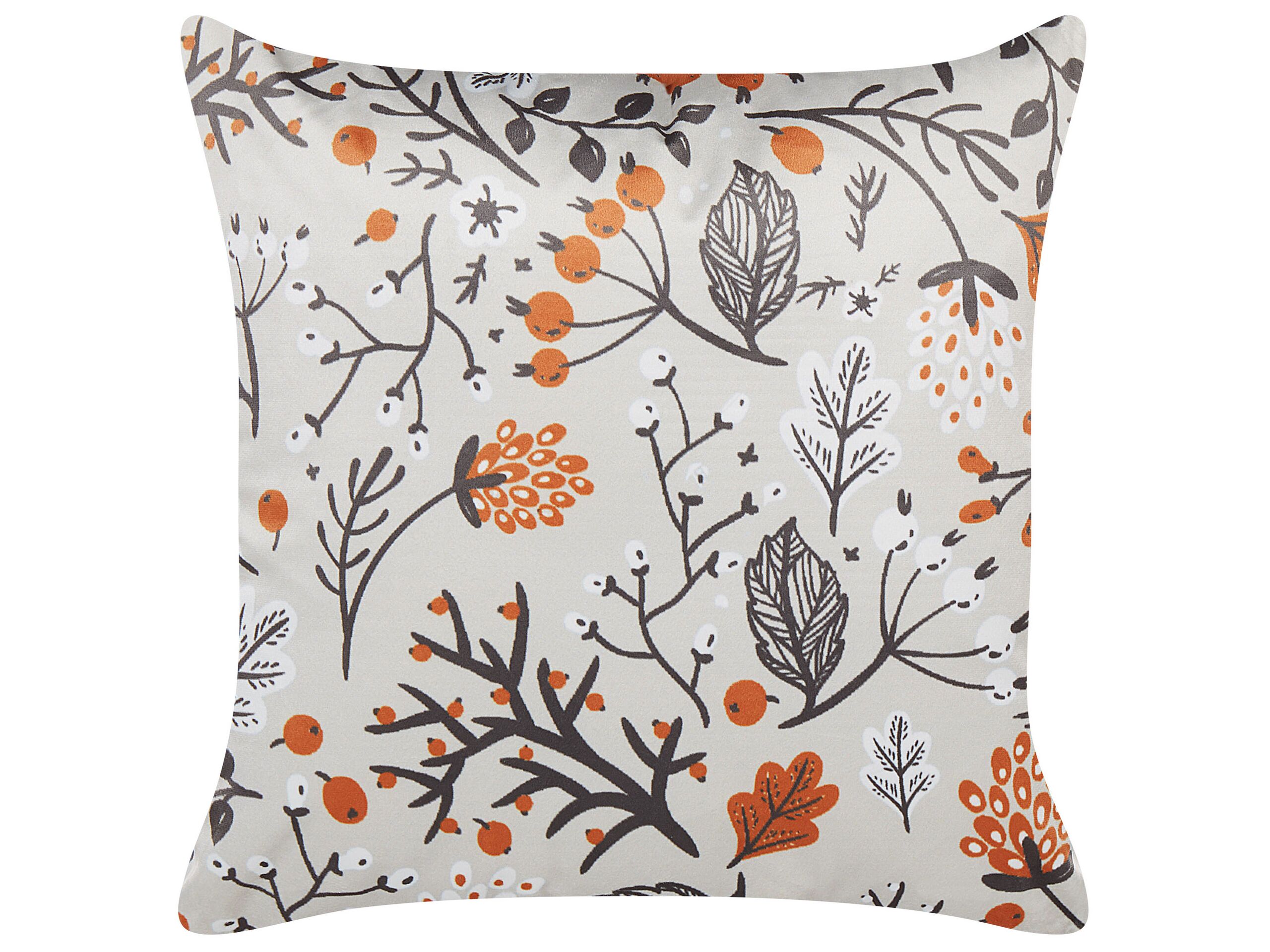 Velvet Cushion 45x45cm Off - White