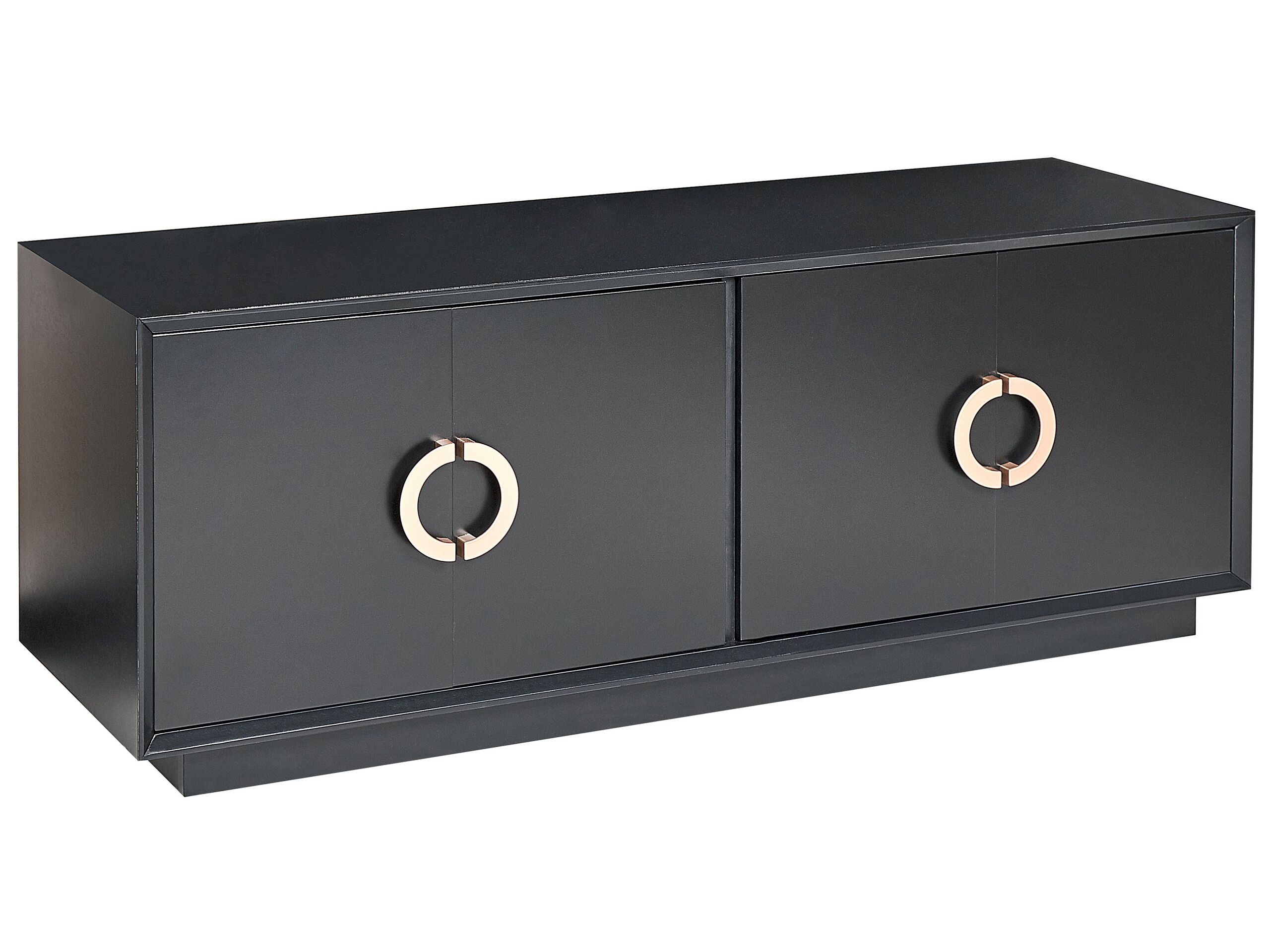 4 Door Sideboard Black OXNARD
