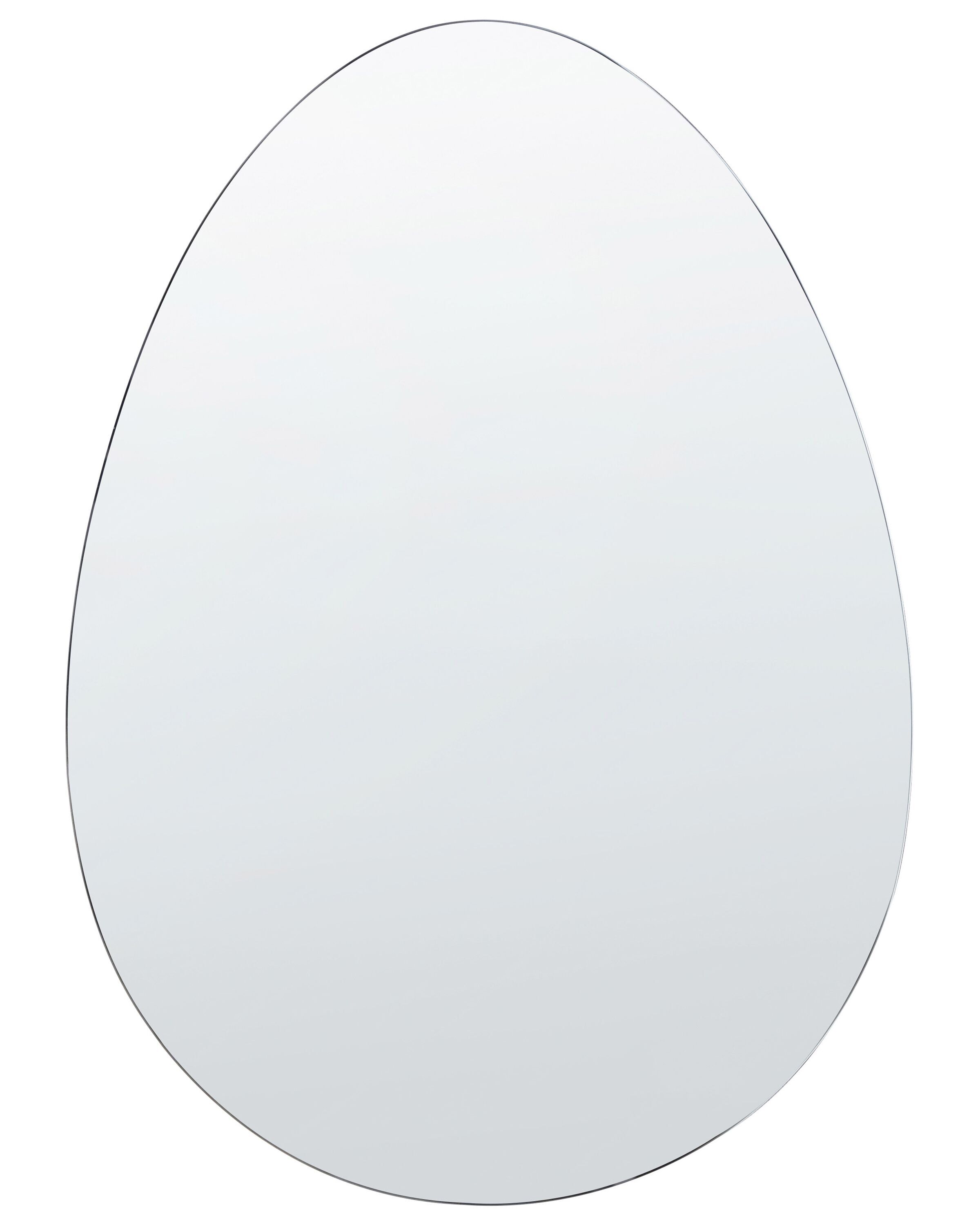 Wall Mirror 50x70cm Silver