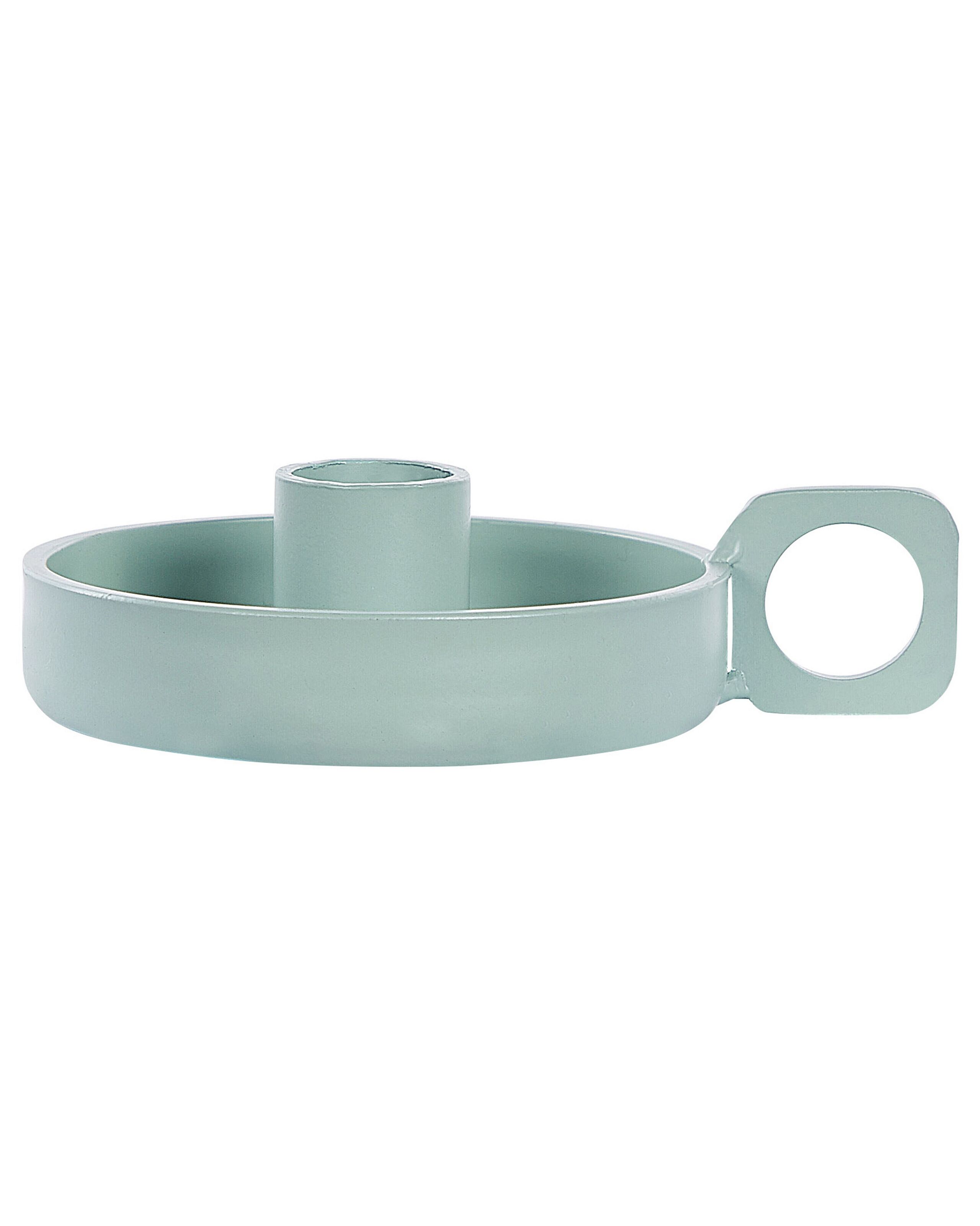 Iron Candlestick Green CHORIO
