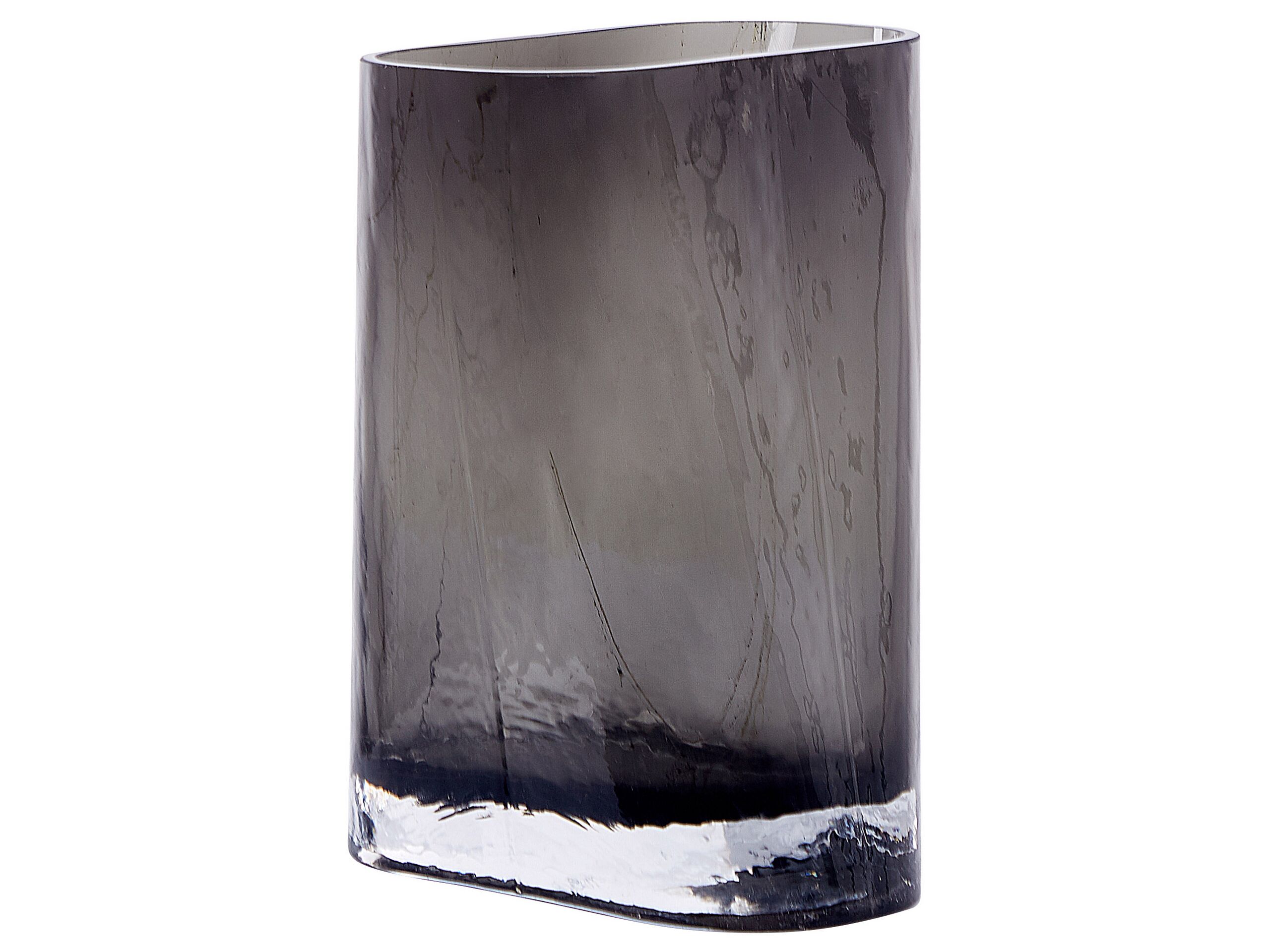 Glass Flower Vase 20 Grey MITATA