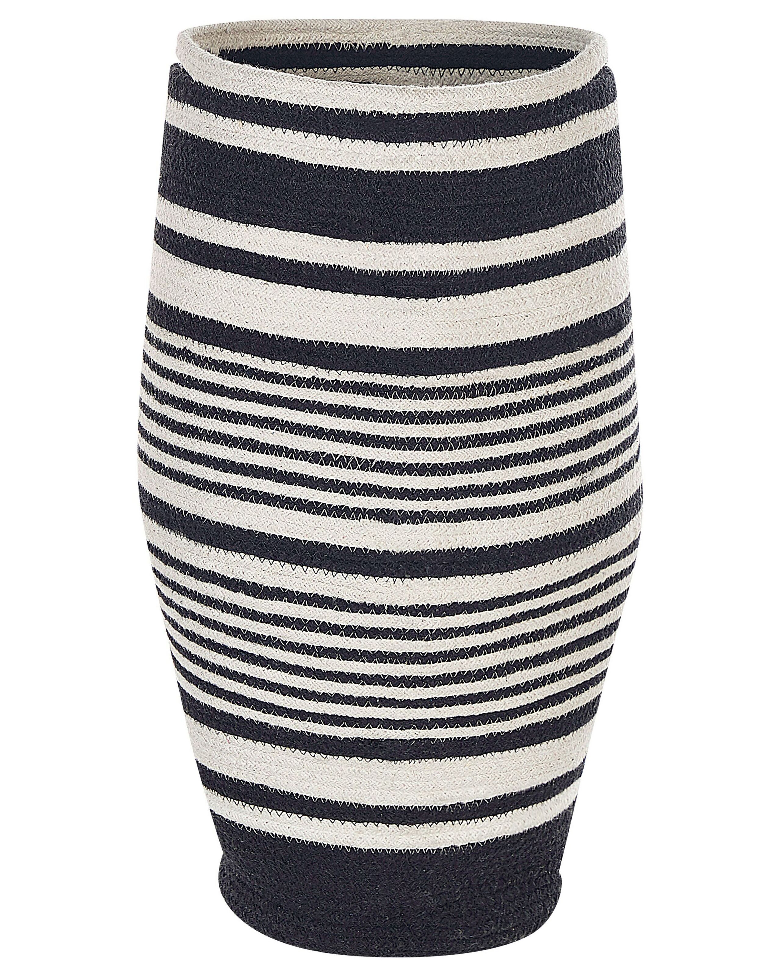 Cotton Basket White and Black ARRAH