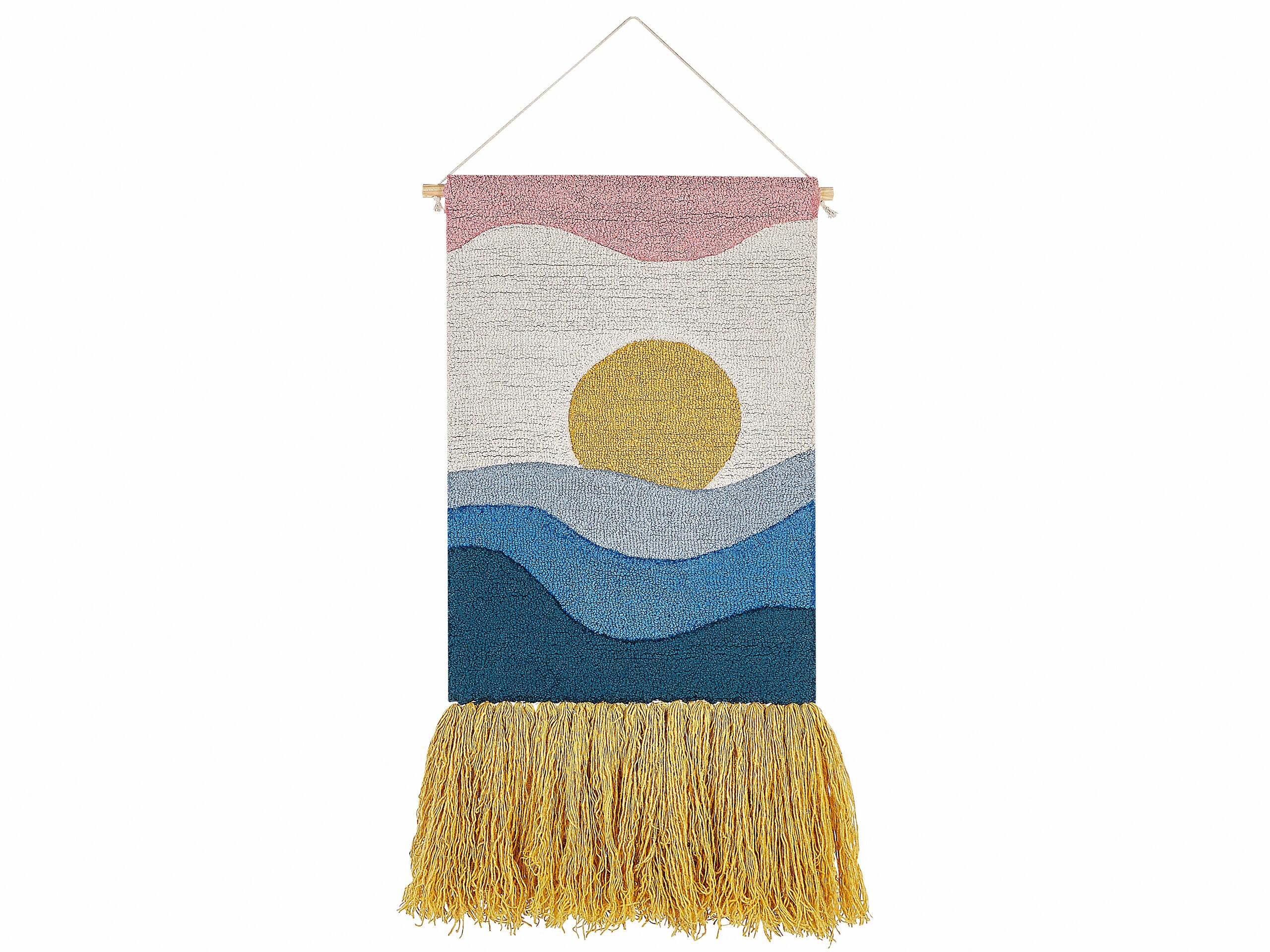 Cotton MacramÃ Wall Hanging Multicolour HASILPUR