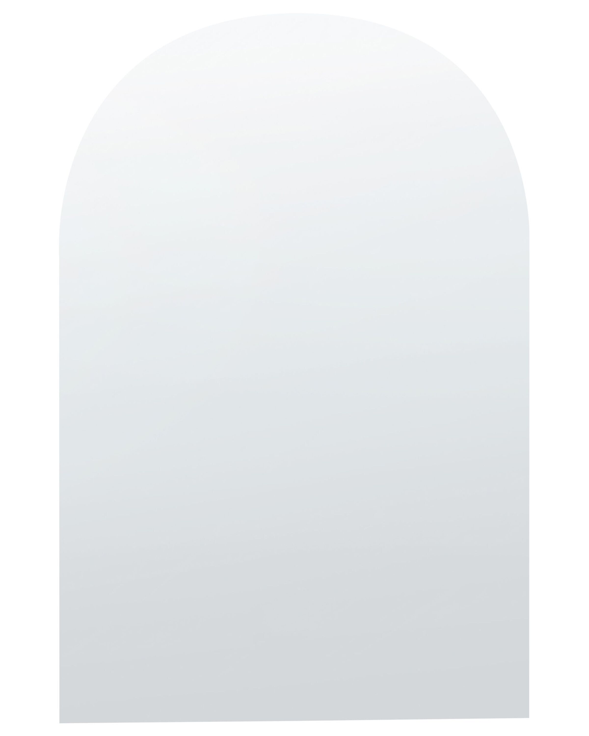 Wall Arch Mirror 50x75cm Silver