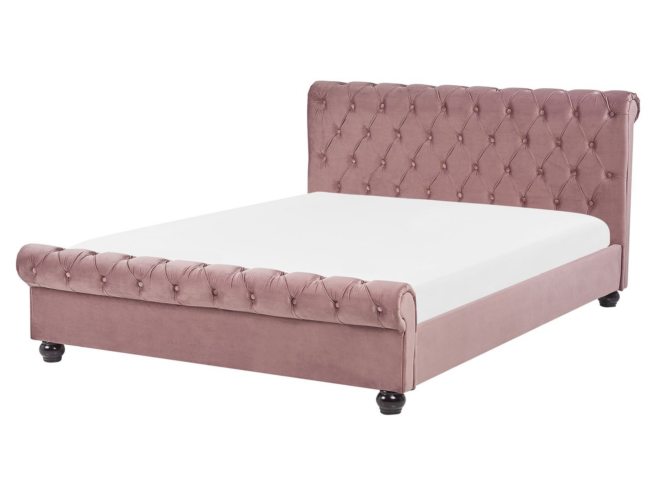 Velvet EU Super King Size Waterbed Pink AVALLON