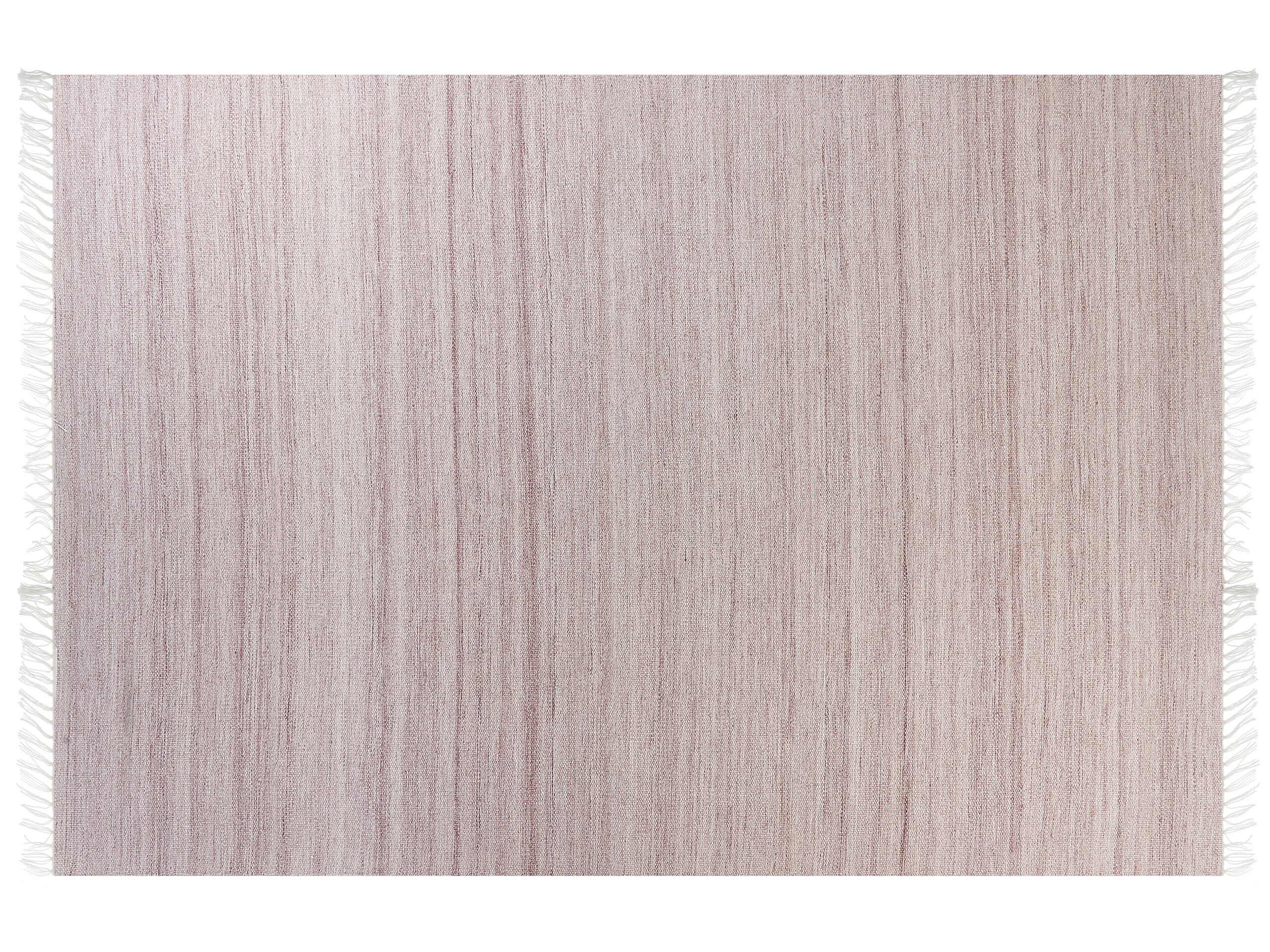 Area Rug 160x230cm Light Red