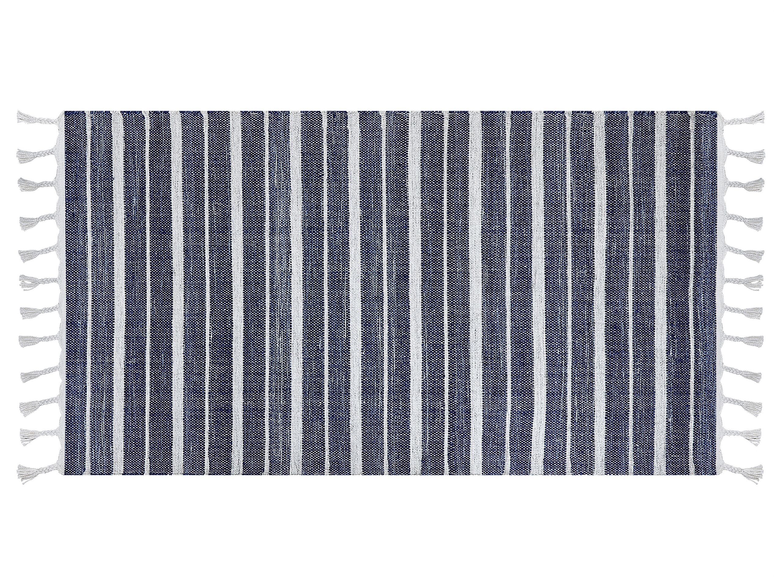 Area Rug 80x150cm Blue