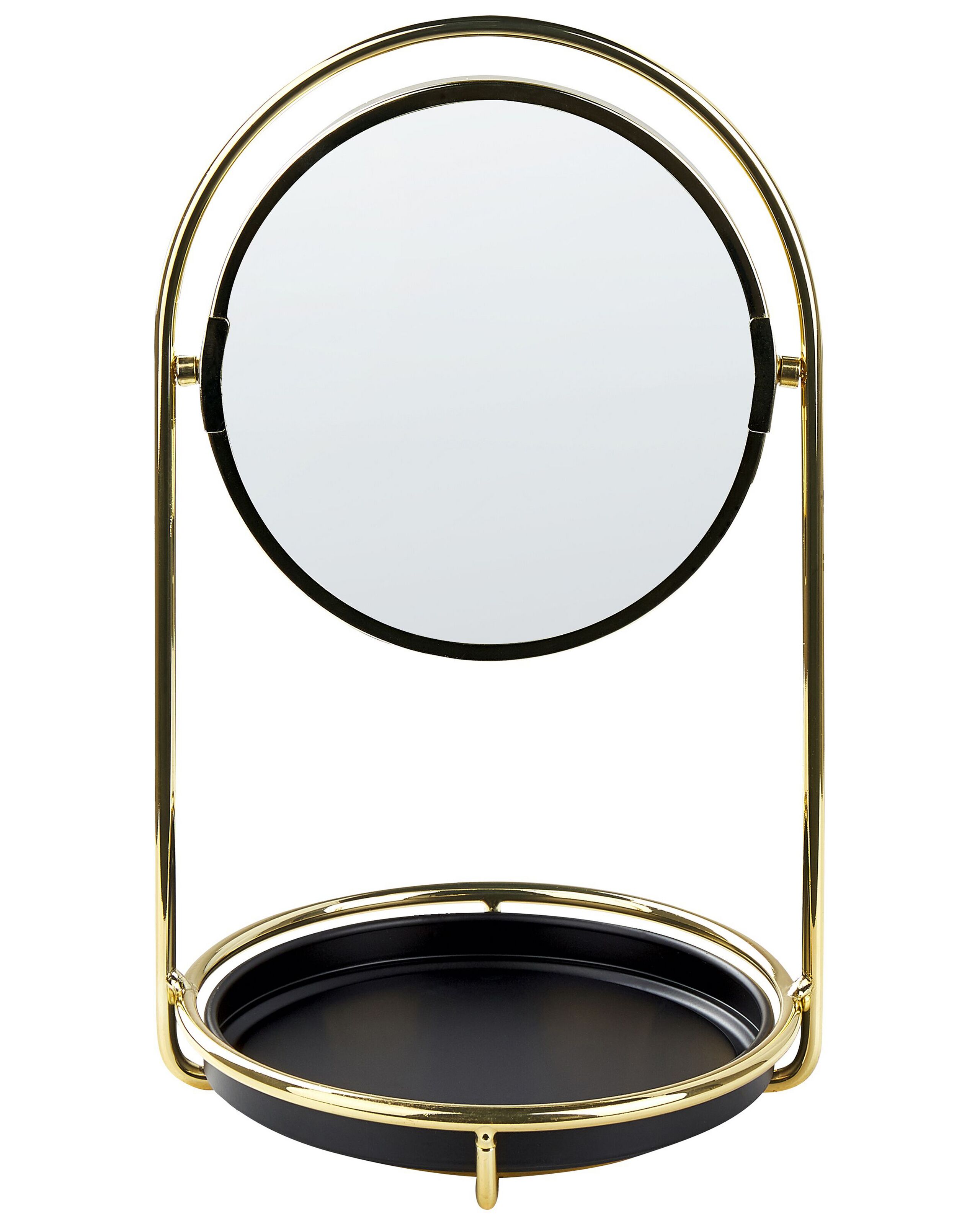Makeup Mirror 15cm Gold