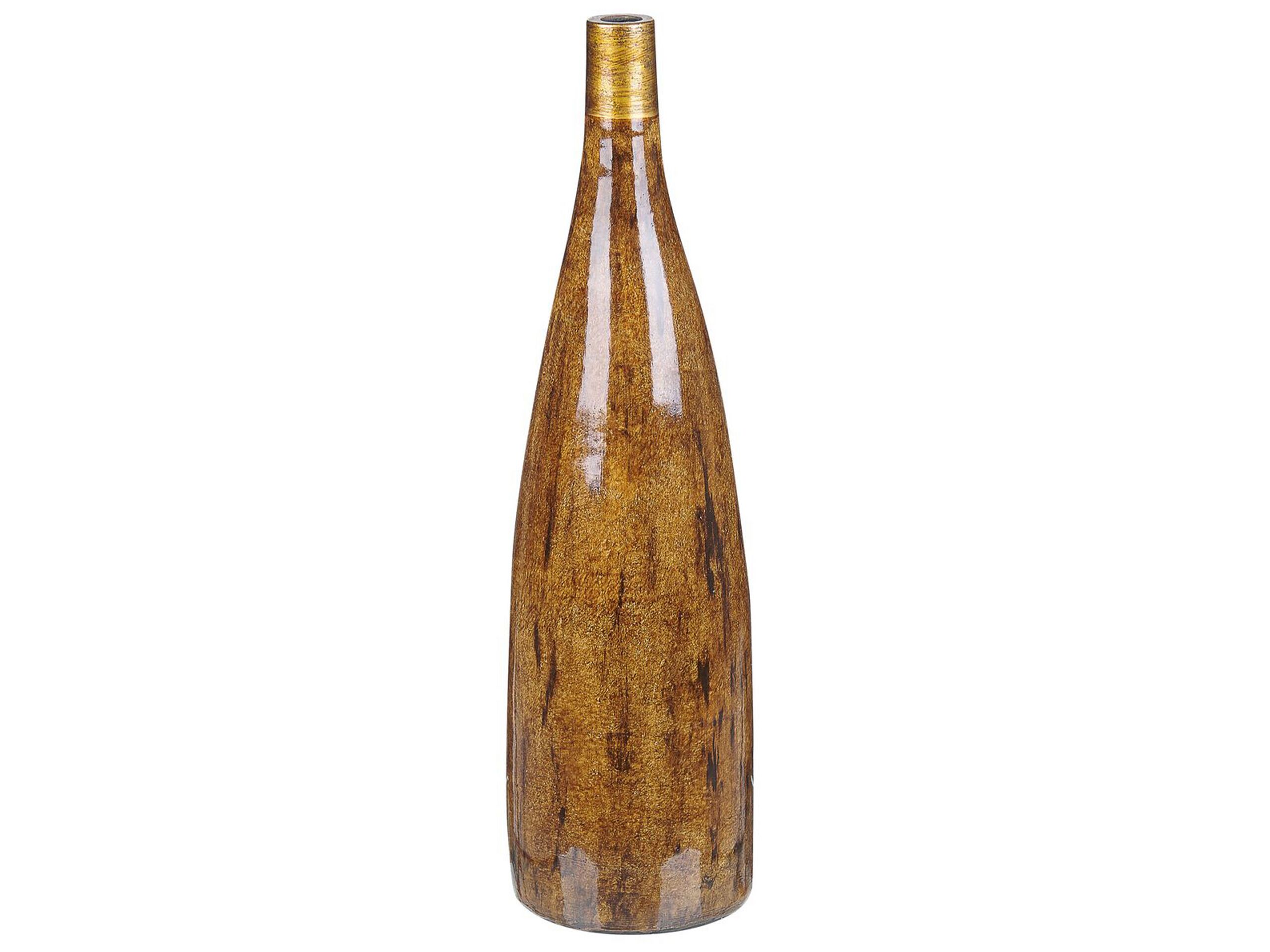 Terracotta Flower Vase 52 Brown